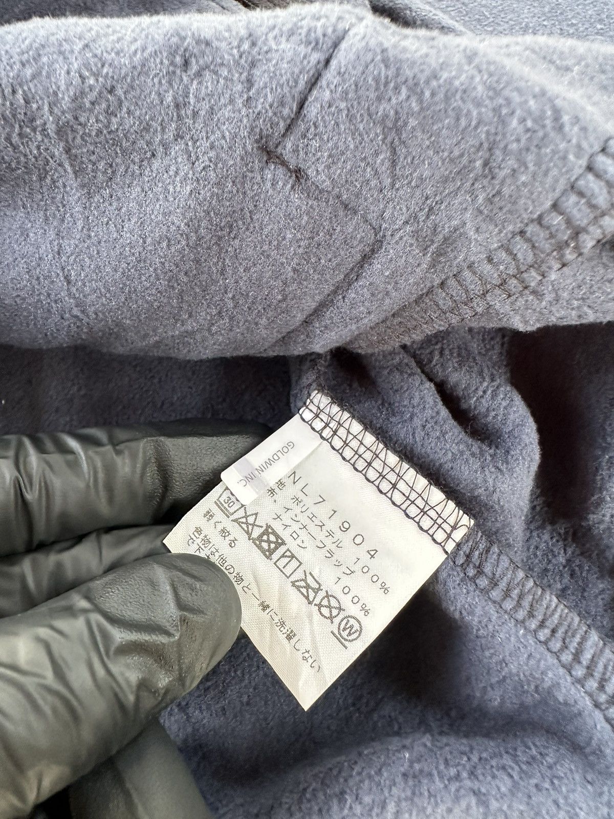 The north face fleece full zipper