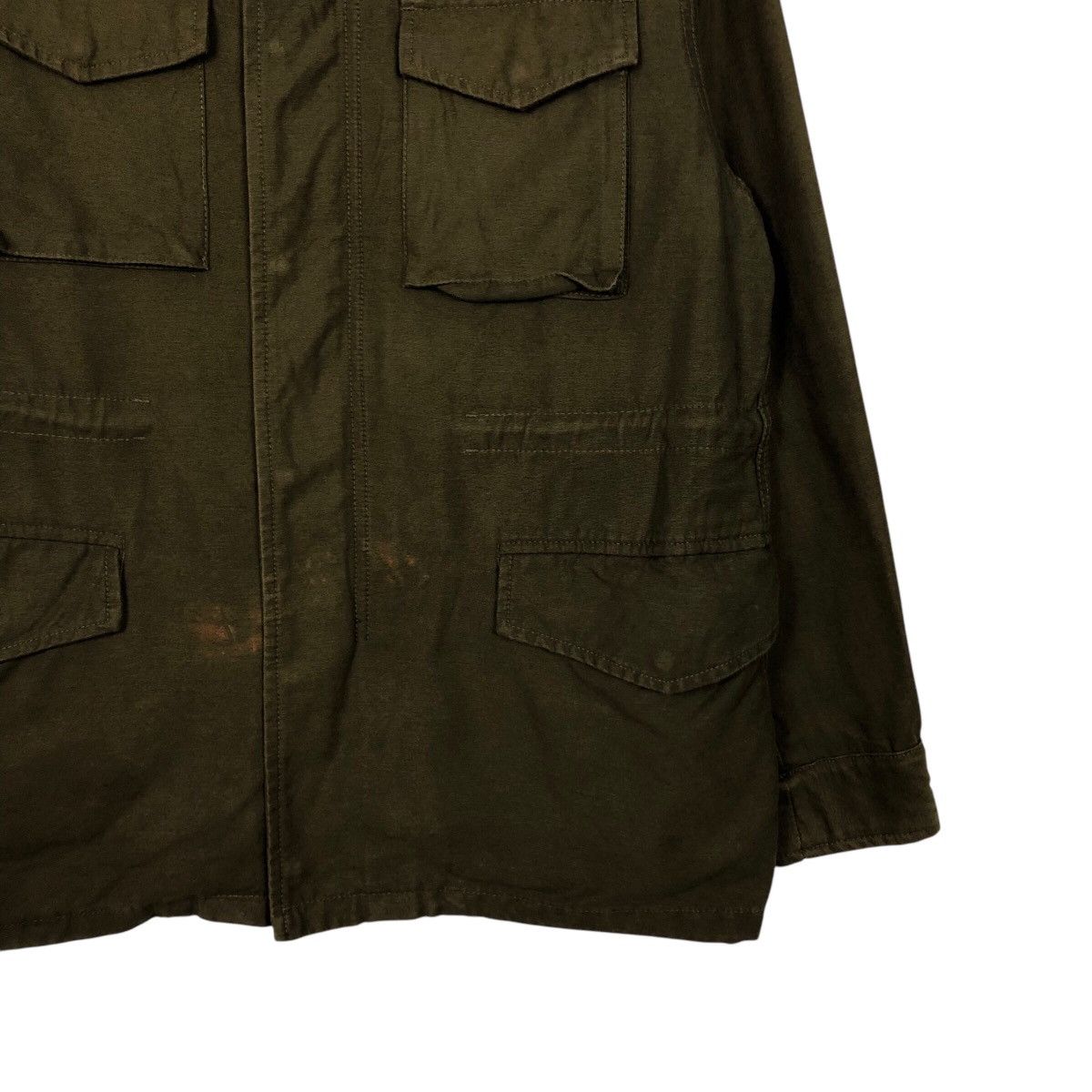 Japanese Brand 📌Vintage Biker Jacket Houston Military Multi Pocket Size US L / EU 52-54 / 3 - 6 Thumbnail