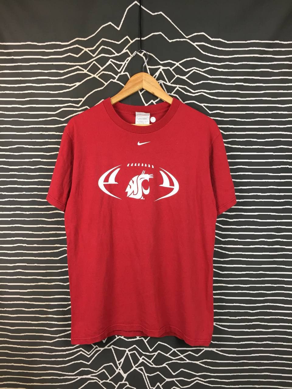 Nike Vtg Y2K Nike WSU Washington State Cougars Football Tee Size US S / EU 44-46 / 1 - 2 Thumbnail