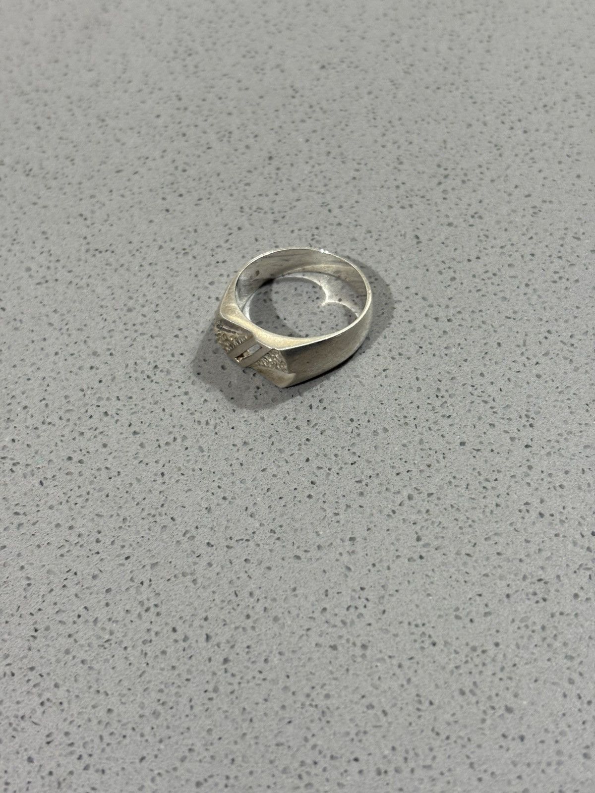 Other Mens silver vintage ring Size ONE SIZE - 2 Thumbnail