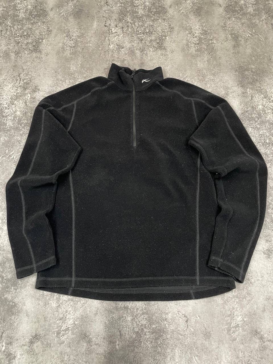KJUS Kjus Men Fleece Half Zip Pullover Jacket Black Size M Size US M / EU 48-50 / 2 - 1 Thumbnail