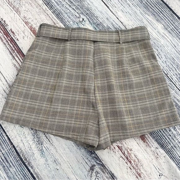 Other NWT Gilli Gray Plaid Mini Skort Size 36" / US 14 / IT 50 - 4 Thumbnail