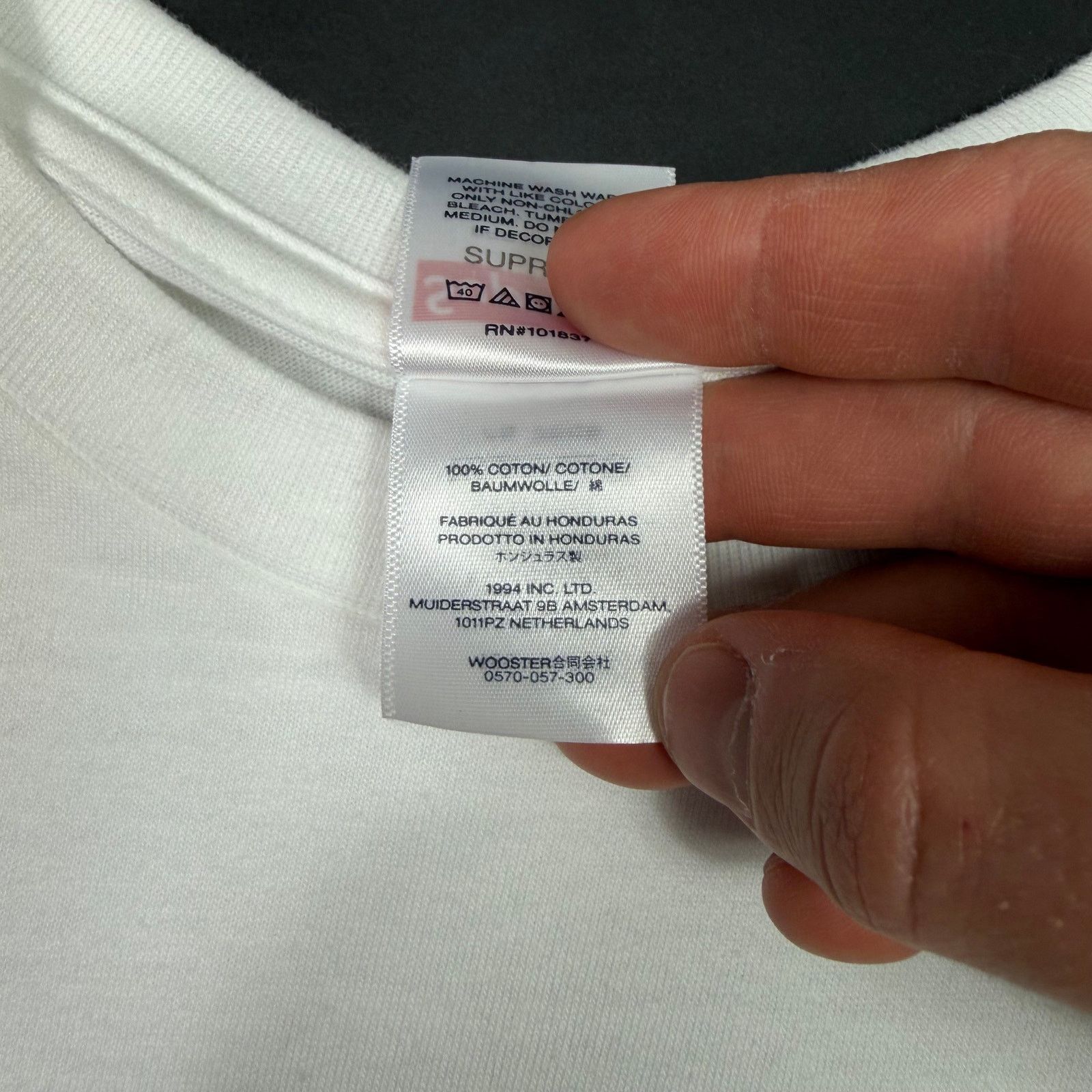 Supreme Supreme Split Logo T-Shirt Size US XL / EU 56 / 4 - 6 Thumbnail