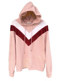 Sandro hooded sweatshirt with best sale velvet insert