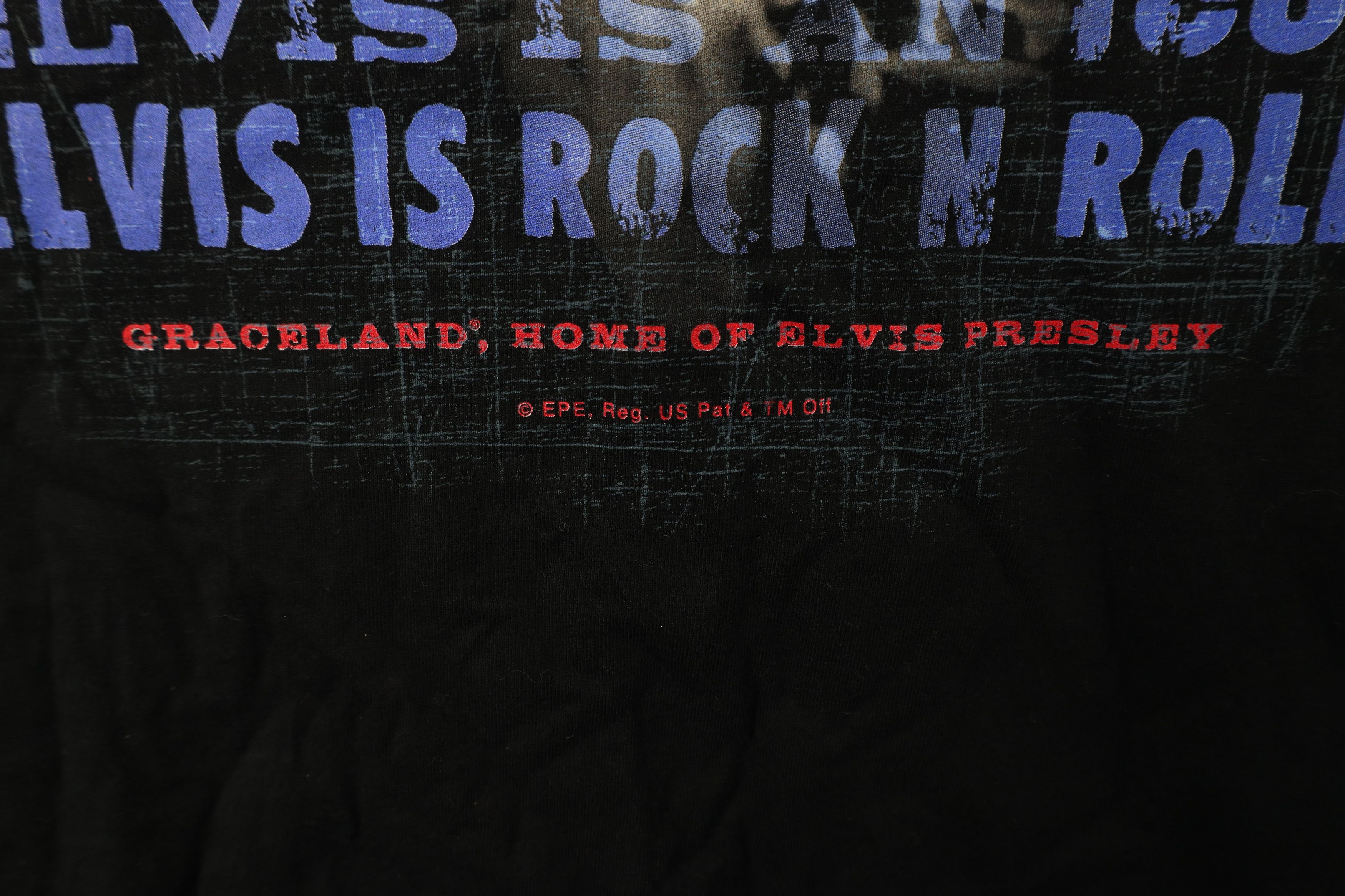 Vintage Deadstock Vintage Y2K 2005 Graceland Band T-Shirt Black Size US L / EU 52-54 / 3 - 5 Thumbnail