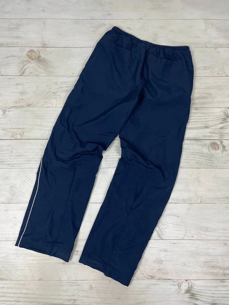 Nike Vintage Nike Pants Striped Swoosh 00s Nylon Y2K Size US 32 / EU 48 - 12 Thumbnail