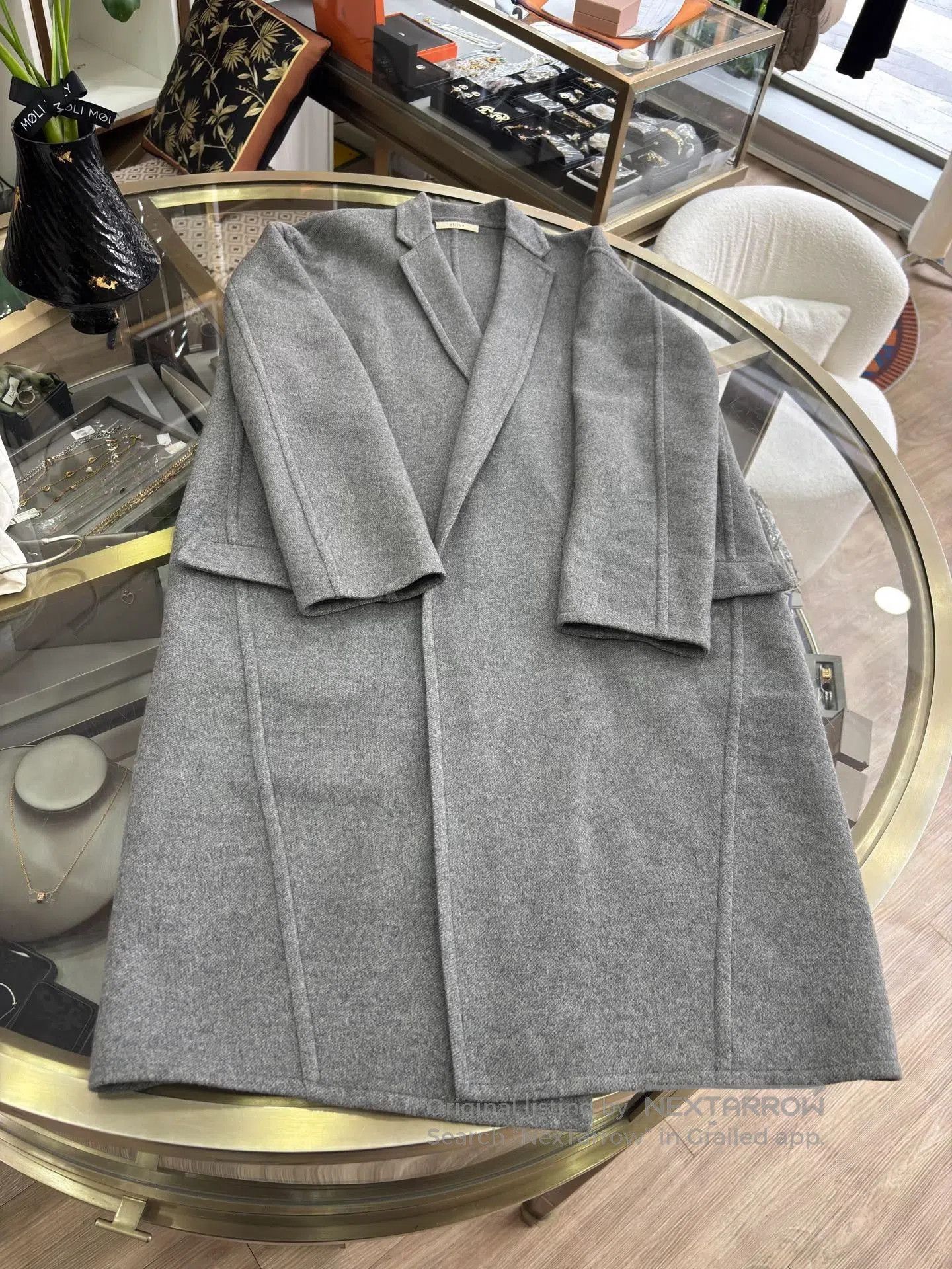 Celine Celine Phoebe Era Cashmere Coat. Size XS / US 0-2 / IT 36-38 - 4 Thumbnail