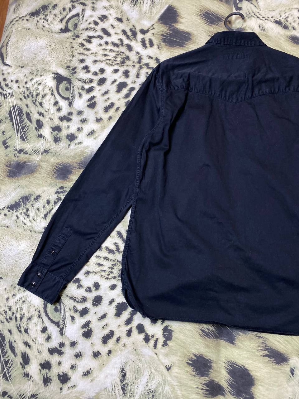 Allsaints × Vintage Allsaints Monte Shirt Denim Overshot Long Sleeve Buttons Size US L / EU 52-54 / 3 - 15 Thumbnail
