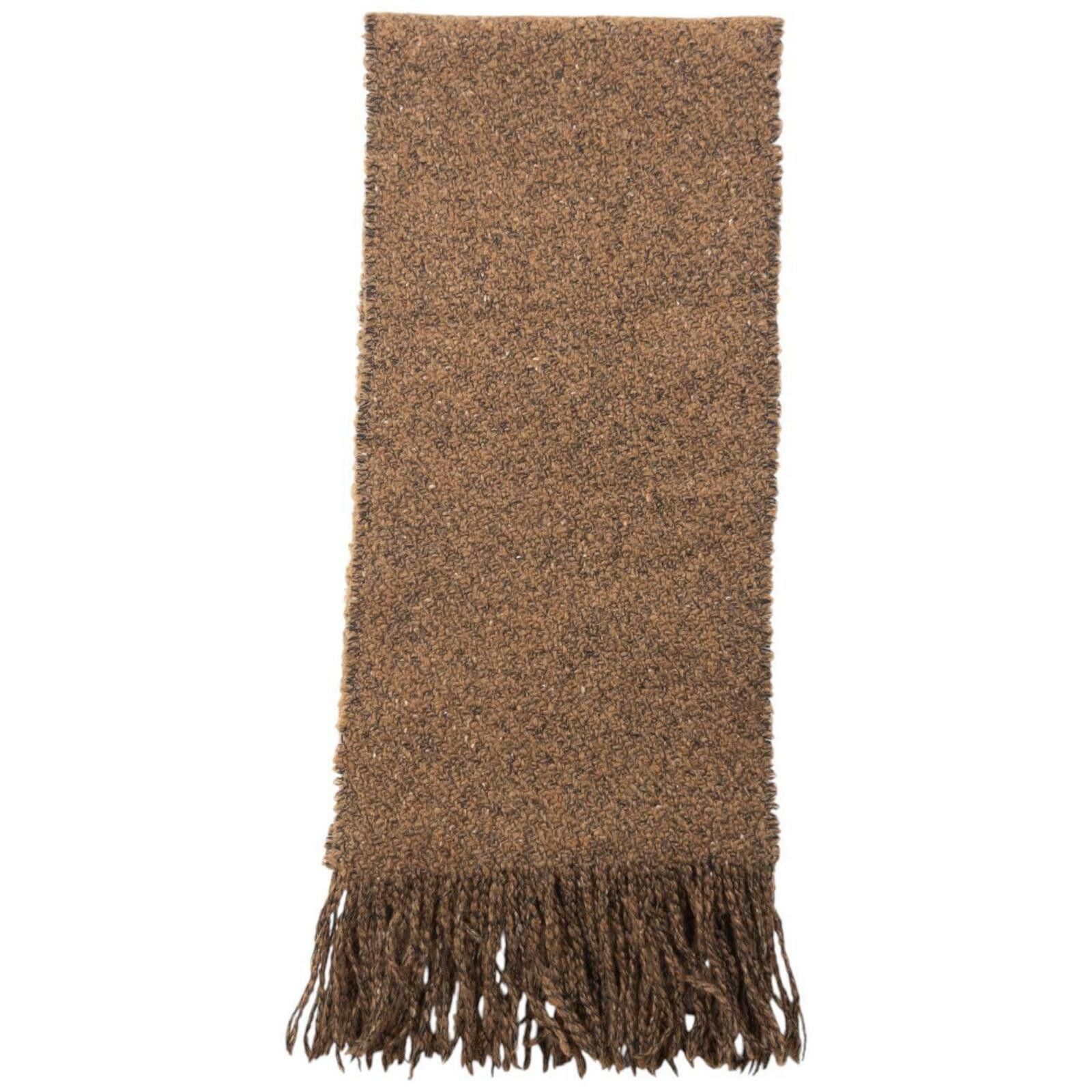 Burberry Vintage Burberry Wool Tassel Scarf Size ONE SIZE - 3 Thumbnail