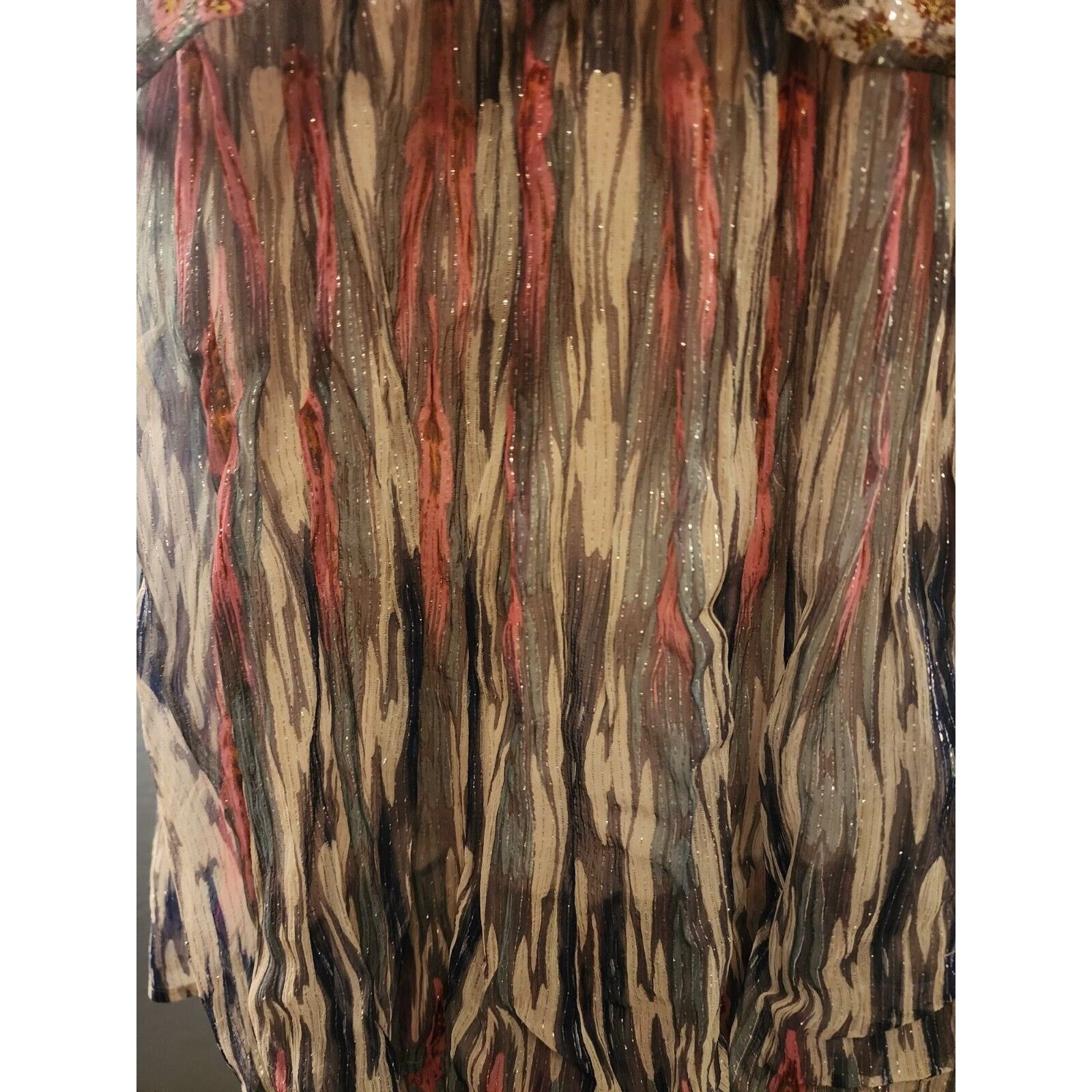 Anthropologie Anthropologie Josie Tiered Maxi Dress Meadow Rue Size 4 Boho Size S / US 4 / IT 40 - 3 Thumbnail