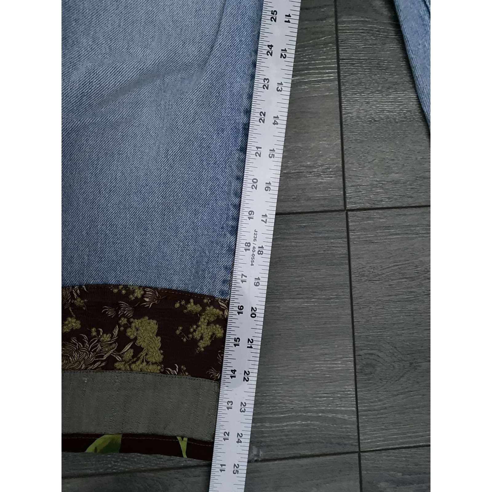 Billy Hill Billy Blues women cropped jeans patches Y2K Size 26 A000167 Size 26" / US 2 / IT 38 - 7 Thumbnail