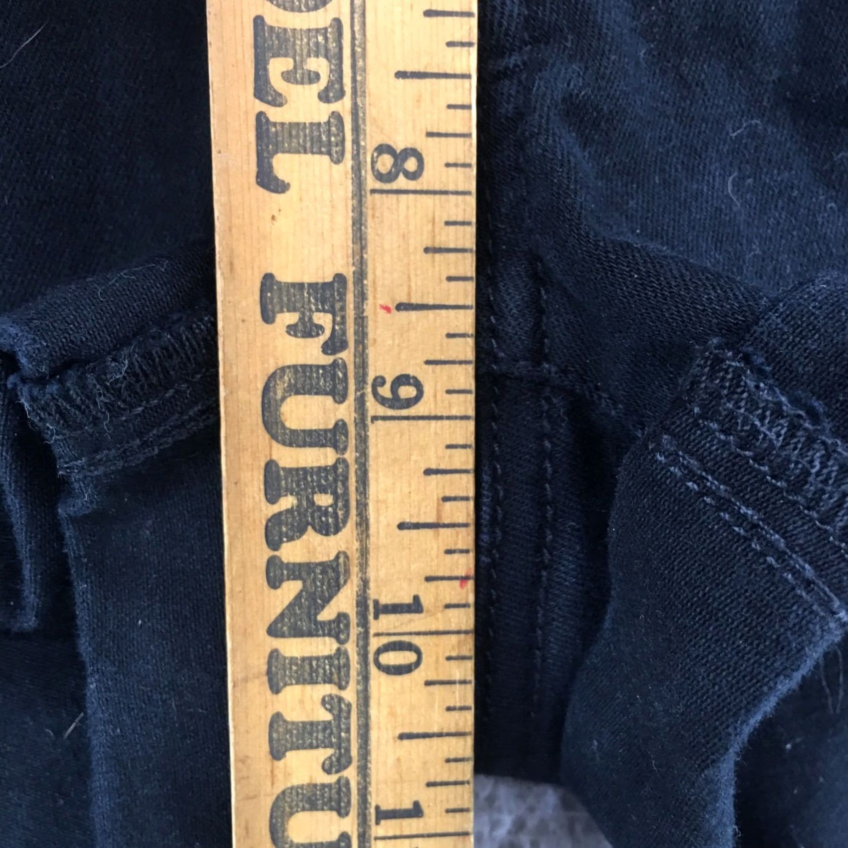 American Eagle Outfitters American Eagle Outfitters Next Level Stretch Rolled Cuff Hot Mom Shorts Womens 4 Black Size 27" / US 4 / IT 40 - 5 Thumbnail