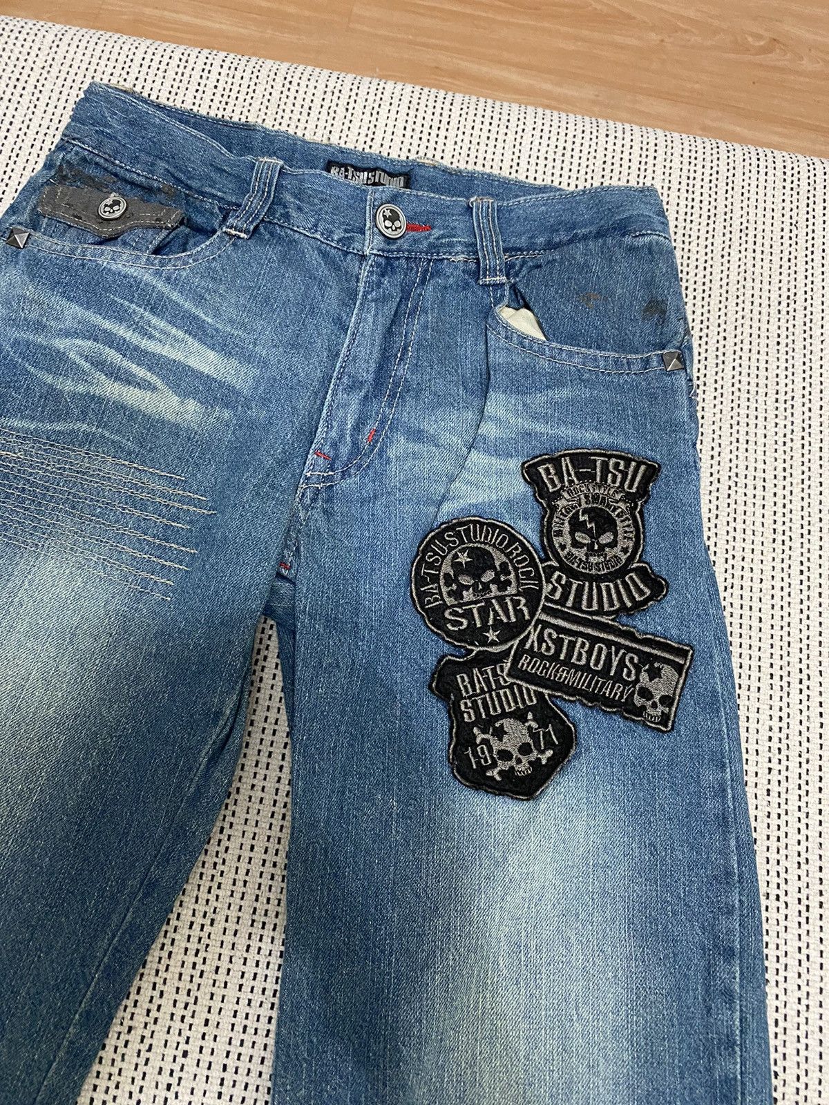 Japanese Brand Punk ba-tsustudio rock Japanese brand Size US 29 - 3 Thumbnail