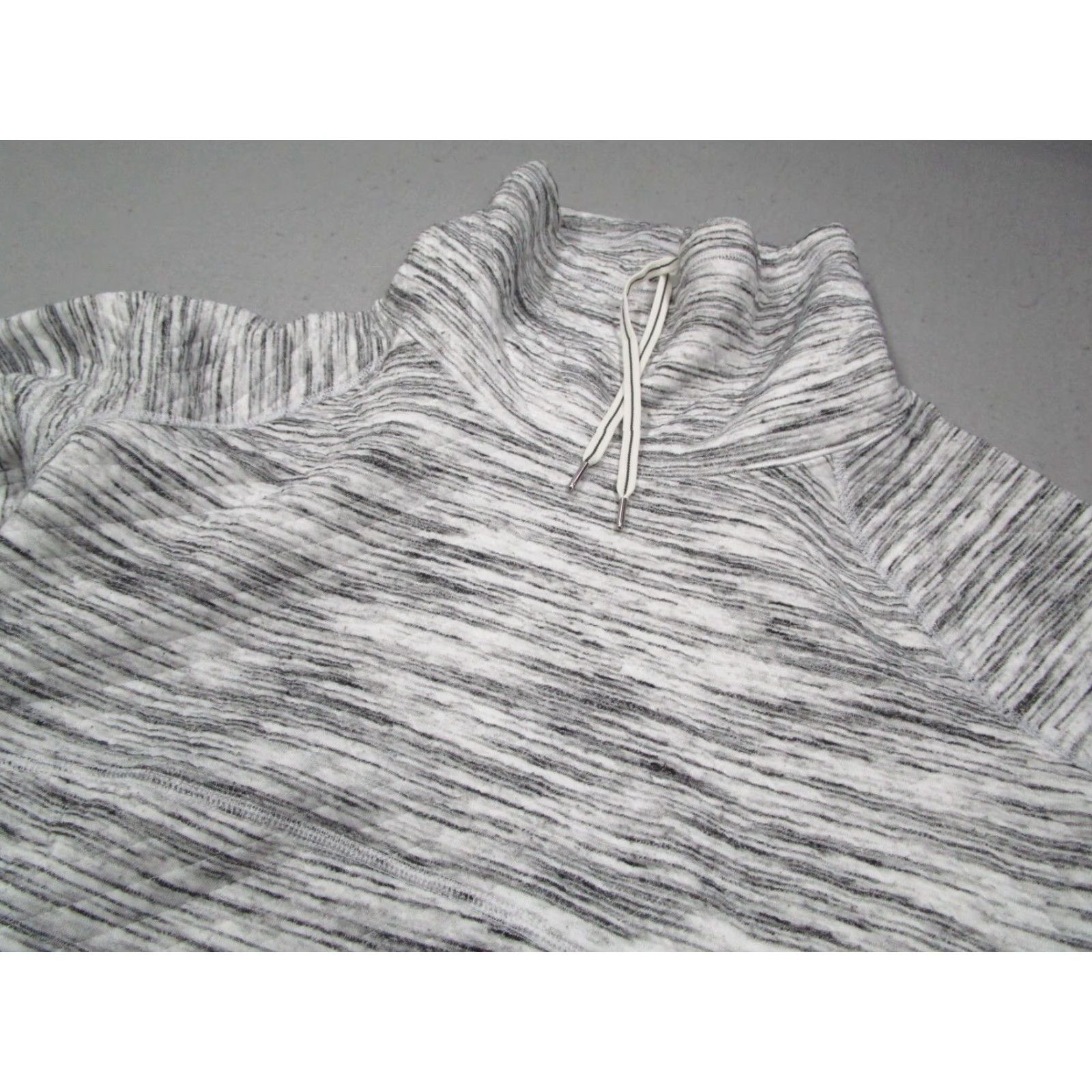 Marmot Marmot Womens Medium Gray Cowl Quilted Annie Pullover Thumbholes Sweatshirt Size M / US 6-8 / IT 42-44 - 2 Thumbnail