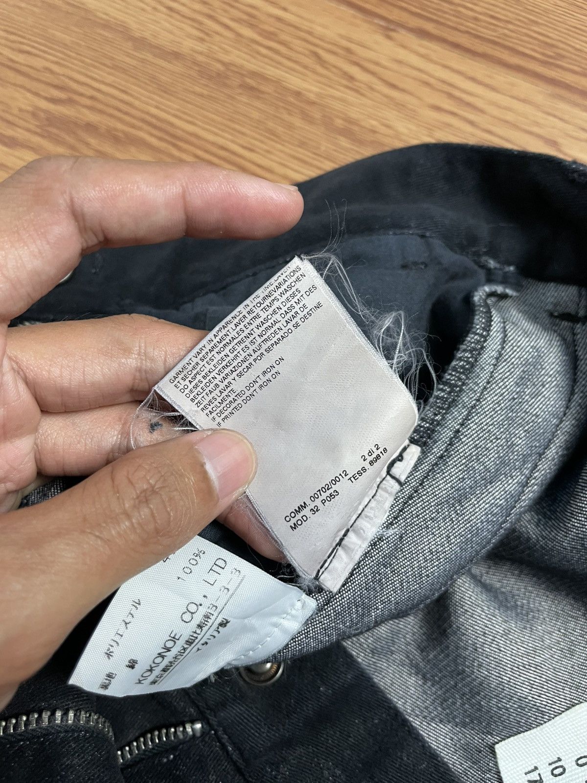 Maison Margiela 00s Maison Margiela “HEAVY WEIGHT” Moleskin Pants Size US 26 / EU 42 - 12 Thumbnail