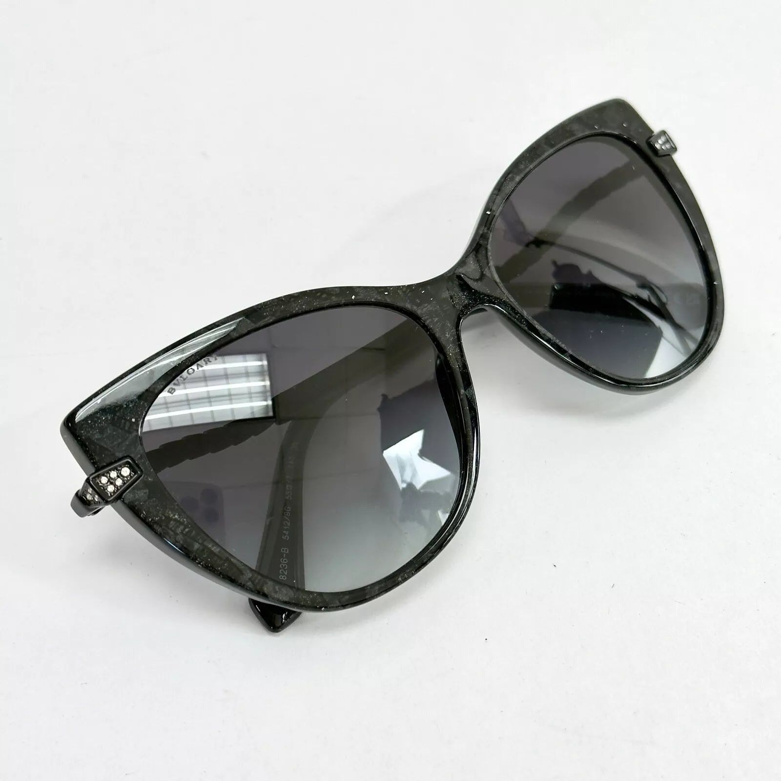 Bvlgari BVLGARI Serpenti Viper BV8236B Black Mamba Sunglasses 8236 Size ONE SIZE - 7 Thumbnail