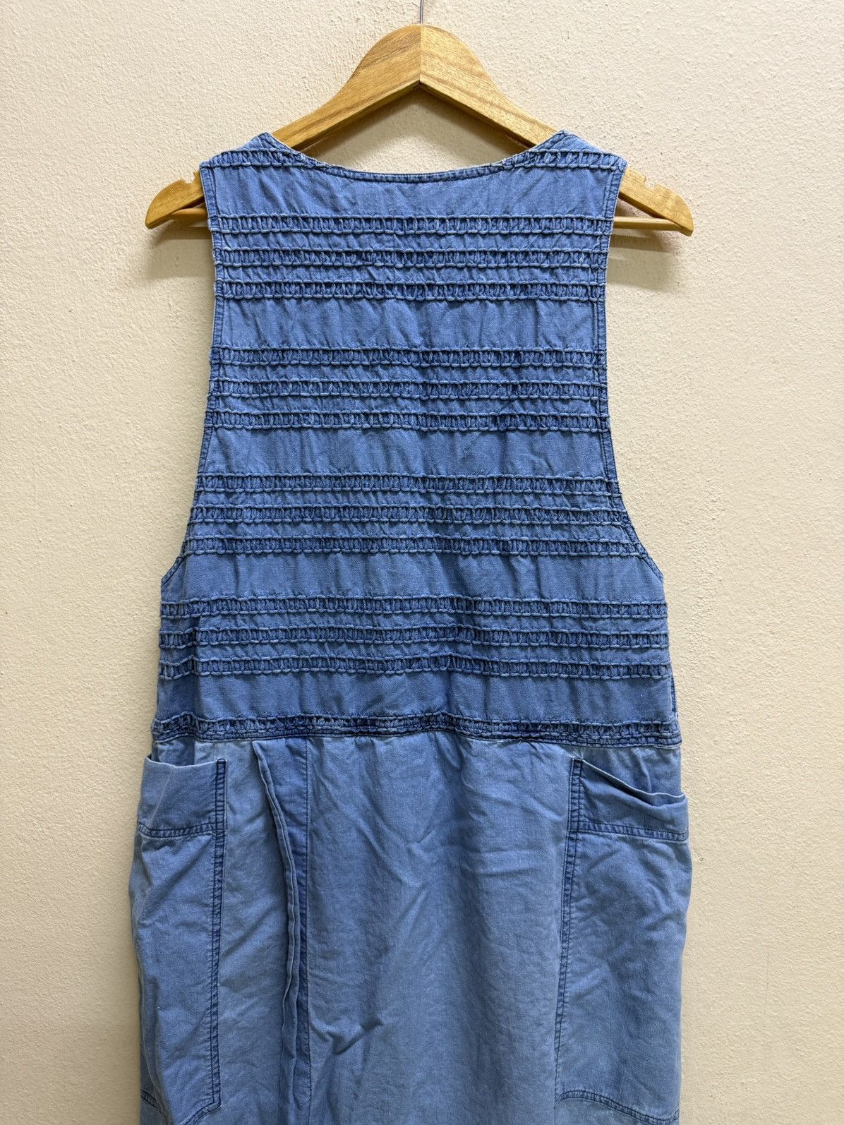 Hai Sporting Gear Issey miyake Hai Sporting Gear Denim Sleeveless Long Dress Size S / US 4 / IT 40 - 21 Thumbnail