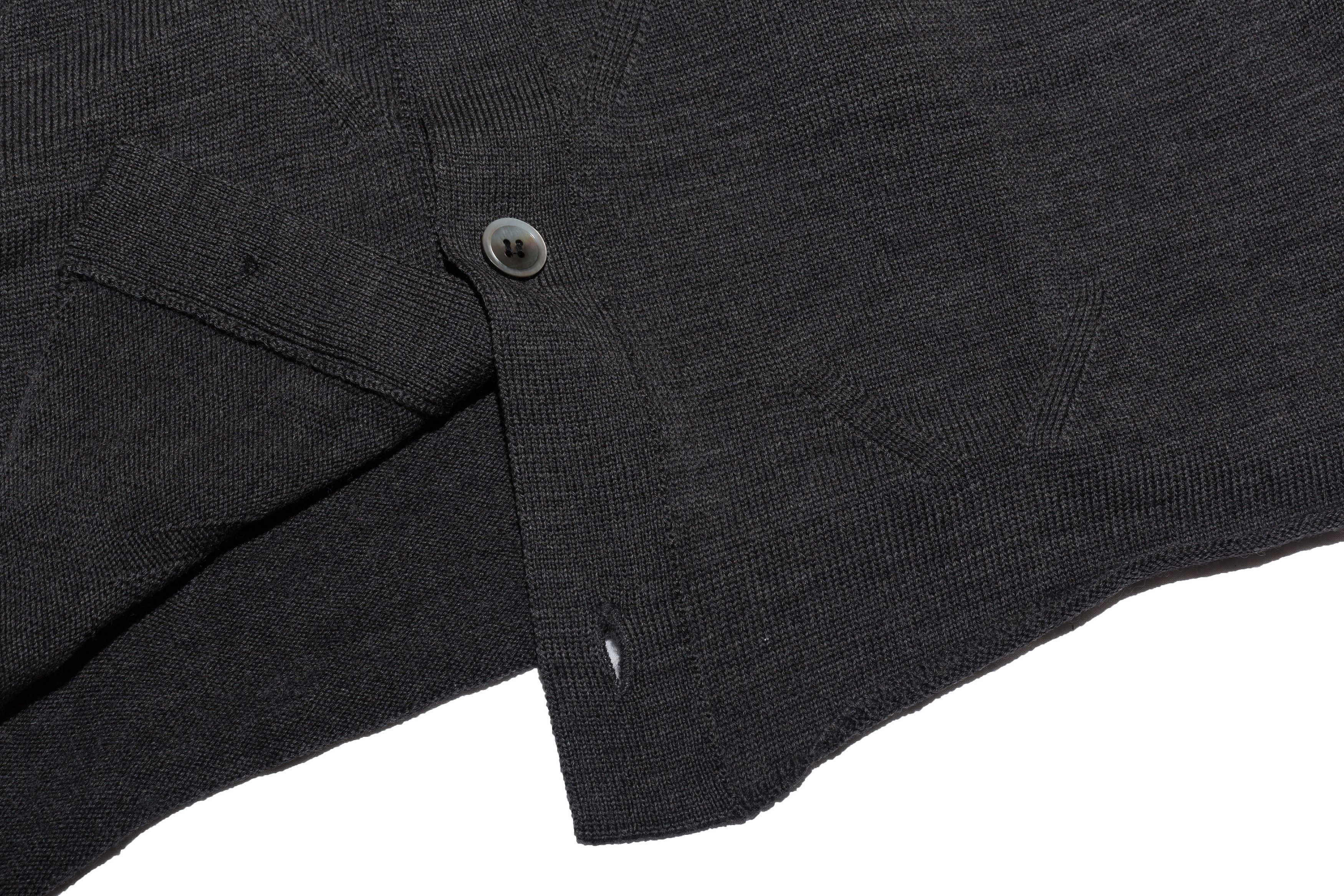 Comme des Garcons Homme Plus WOOL LONG BUTTON-UP CARDIGAN Size US M / EU 48-50 / 2 - 5 Thumbnail