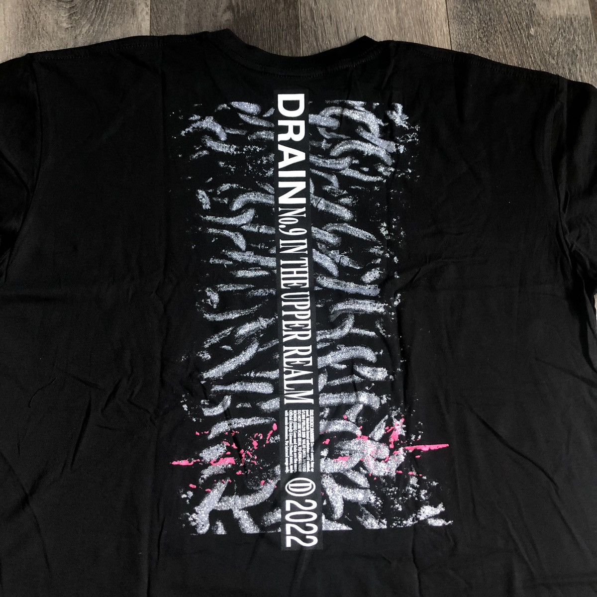 Drain Gang × Sad Boys Bladee Drain Gang Upper Realm LA Pop Up Exclusive Tee Shirt Size US XL / EU 56 / 4 - 5 Thumbnail