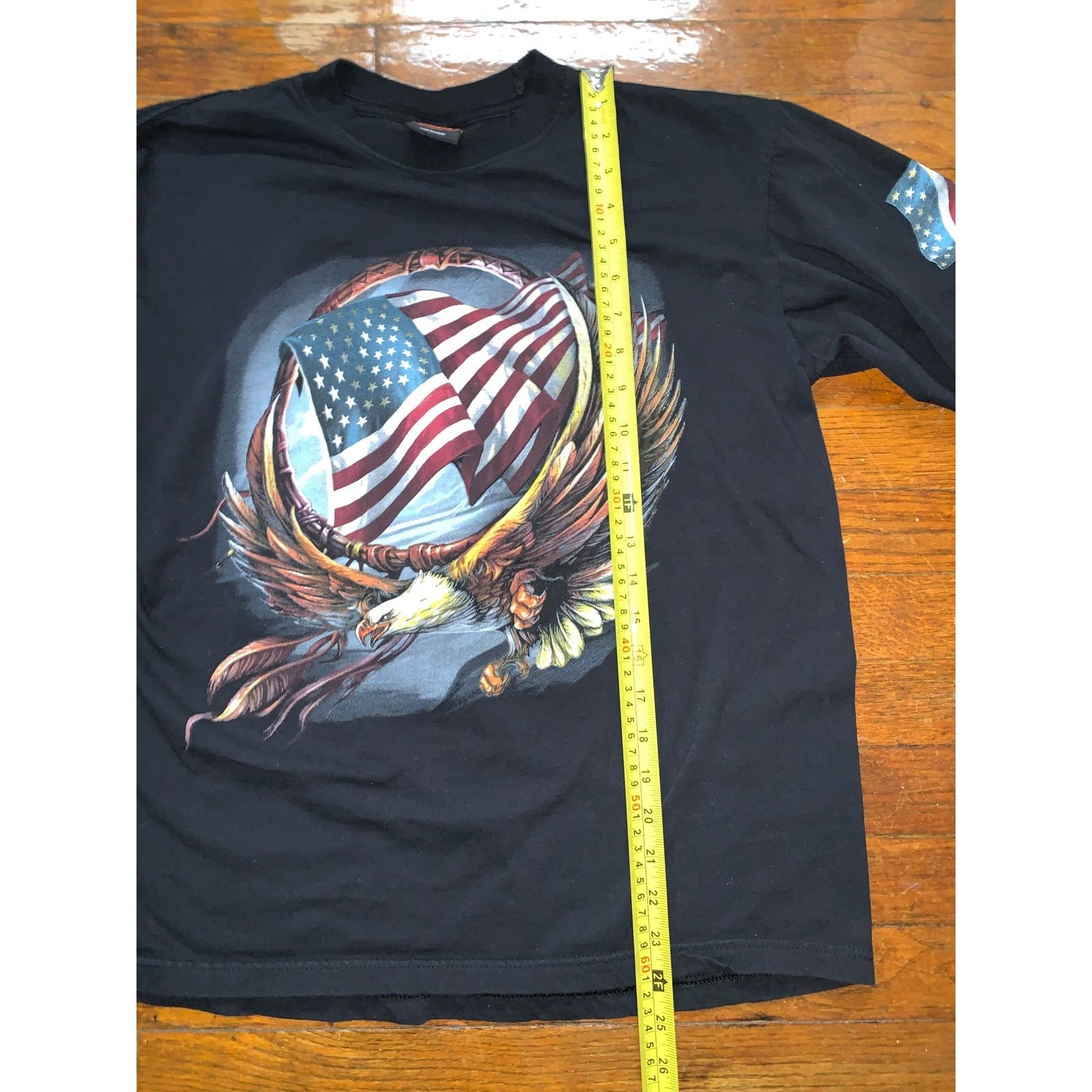 Other Hot Leathers American Eagle Graphic Long Sleeve Shirt Mens M Size US M / EU 48-50 / 2 - 6 Thumbnail