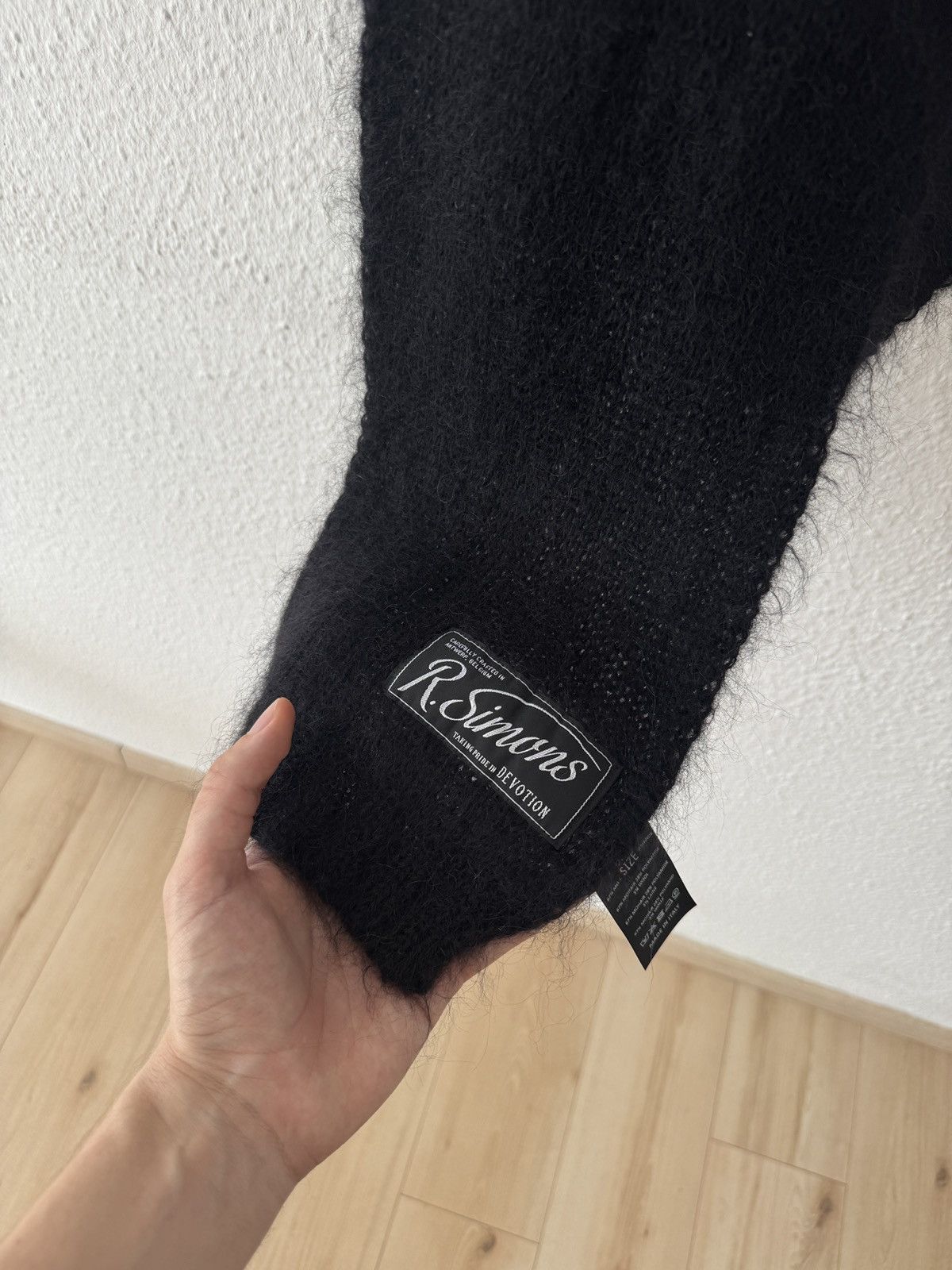 Raf Simons Raf Simons Wool Mohair Scarf Size ONE SIZE - 4 Thumbnail