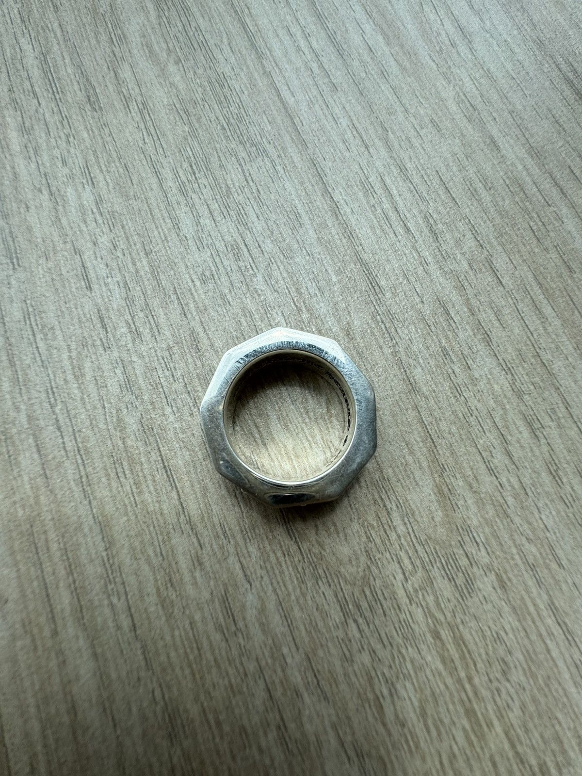 Chrome Hearts Enneagon Ring US7.5 Size ONE SIZE - 5 Thumbnail