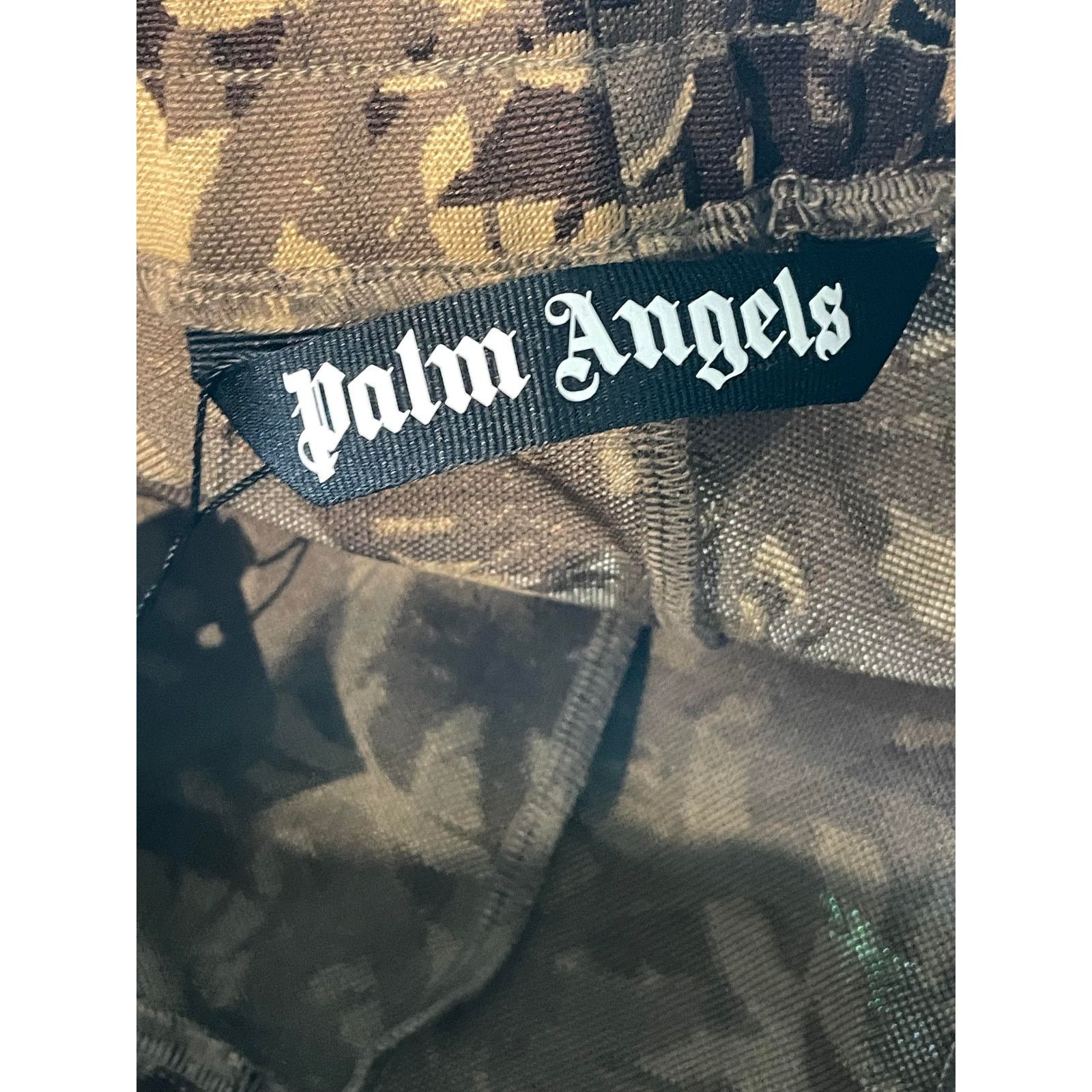 Palm Angels Palm Angels Brown Palm Tree Track Pants Size 38" / US 16 / IT 52 - 2 Thumbnail