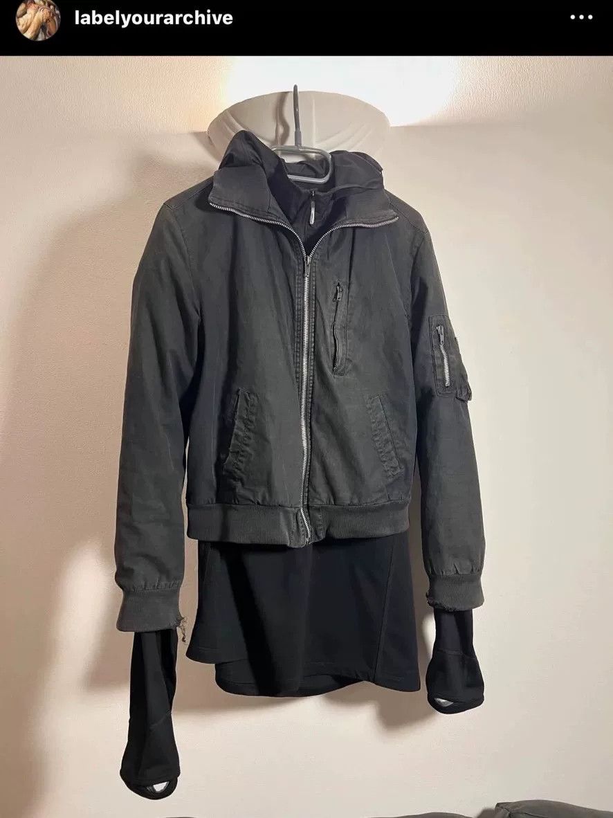 Helmut Lang helmut lang high neck bomber jacket Size US M / EU 48-50 / 2 - 1 Thumbnail
