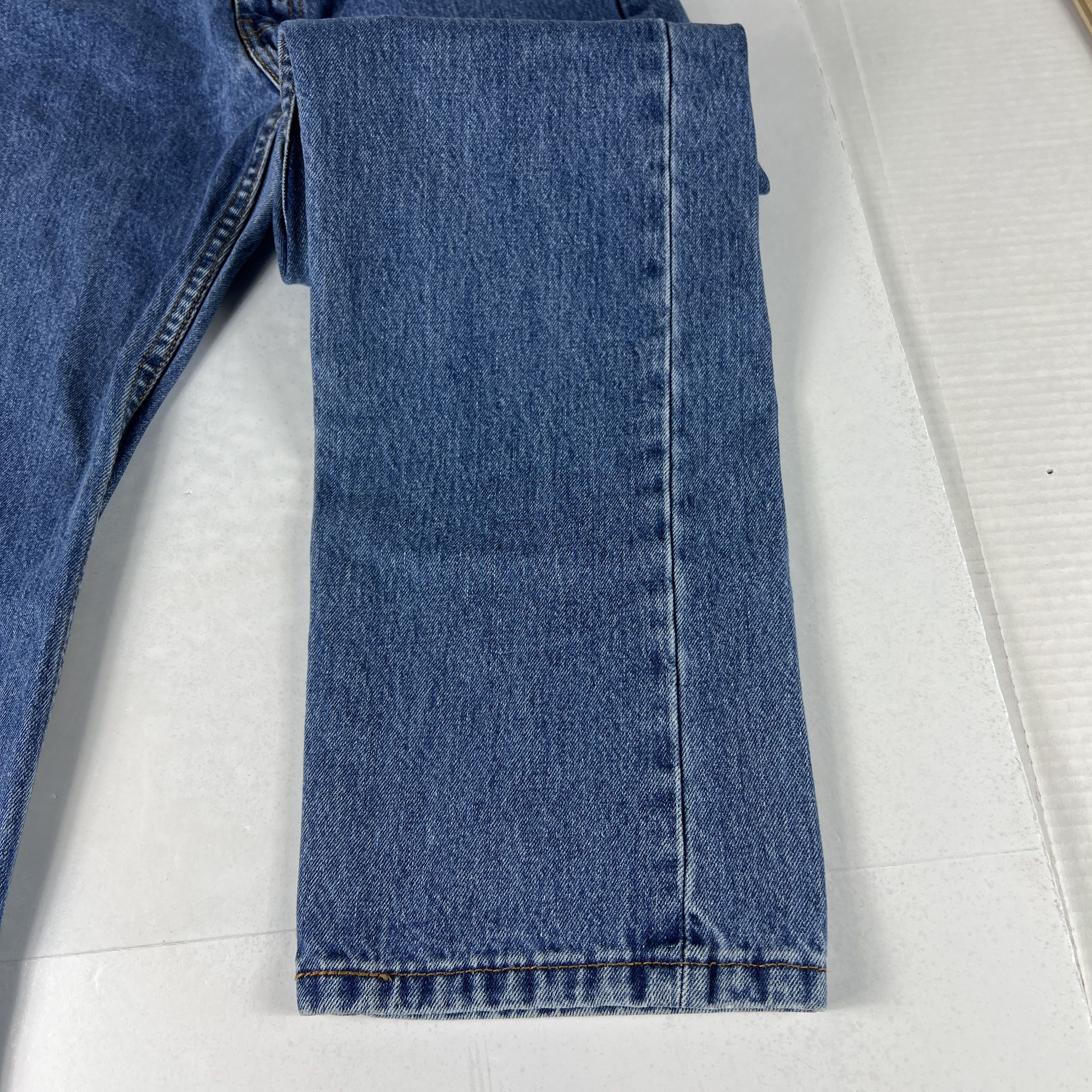 Levi's Levi's Jeans 505 Straight Leg Blue Faded Denim Size US 34 / EU 50 - 6 Thumbnail