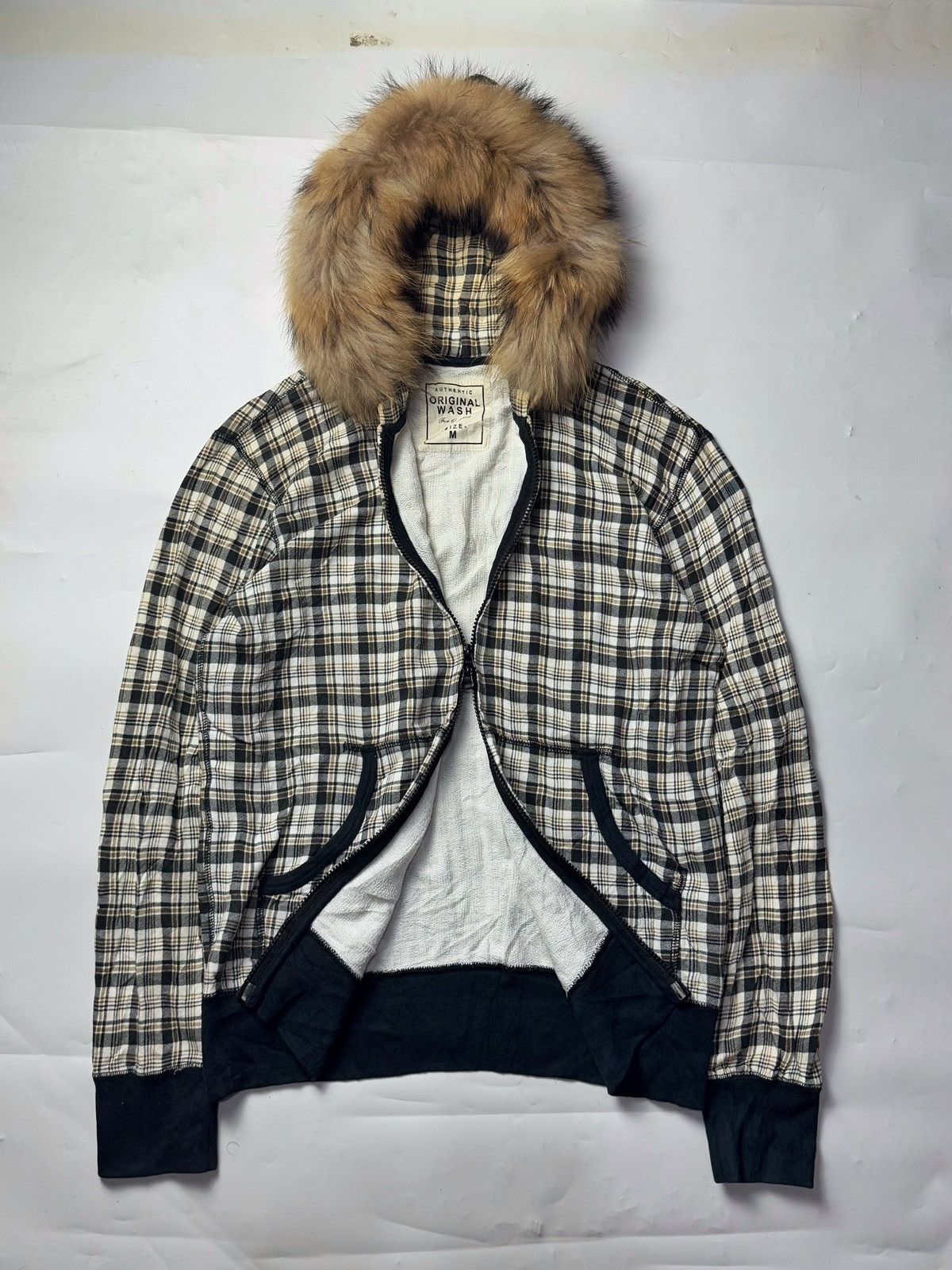 If Six Was Nine × Japanese Brand × Le Grande Bleu (L.G.B.) Fur Hoodie Japanese Original Wash Uniqlo Ifsix Lgb Goa Style Size US M / EU 48-50 / 2 - 1 Thumbnail