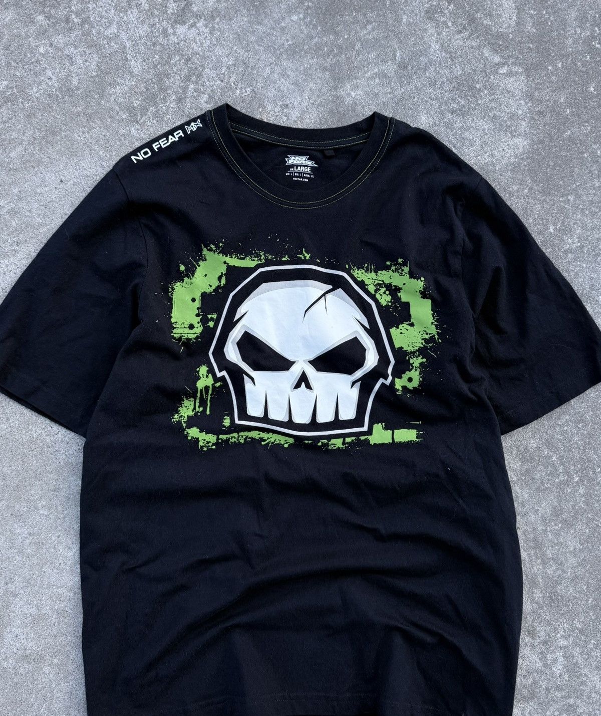 No Fear Vintage No Fear Y2K avantgarde streetwear rare t-shirt Size US L / EU 52-54 / 3 - 6 Thumbnail