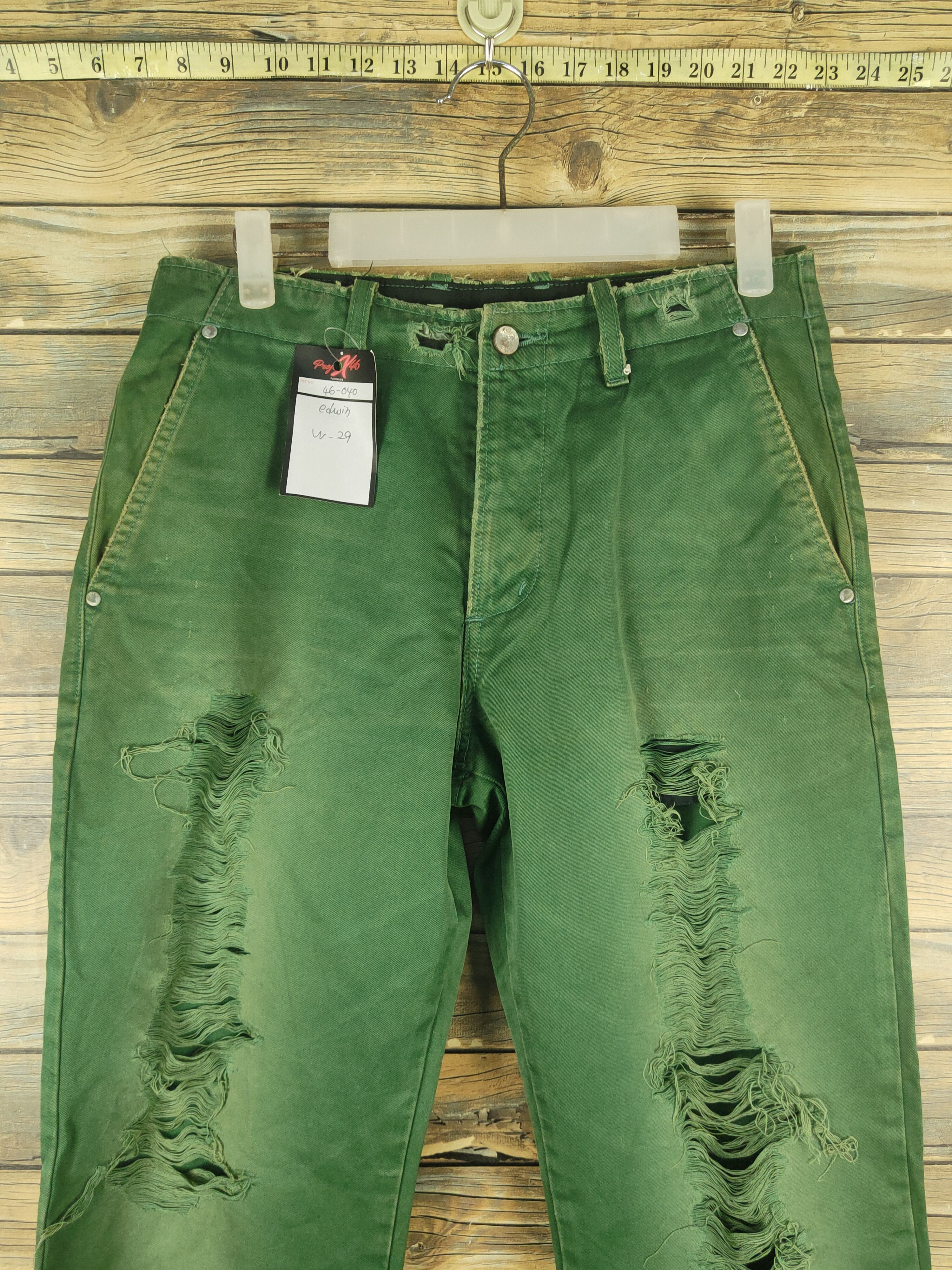Edwin DL Edwin Green Multipocket Casual Pants #46-040 Size US 30 / EU 46 - 2 Thumbnail