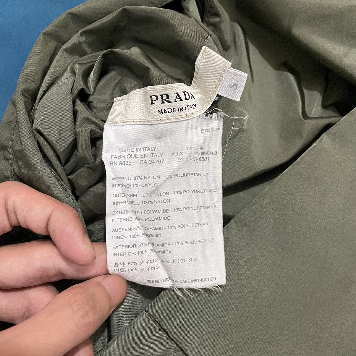Prada Reversible Prada Hooded Nylon Jacket Size US M / EU 48-50 / 2 - 9 Thumbnail