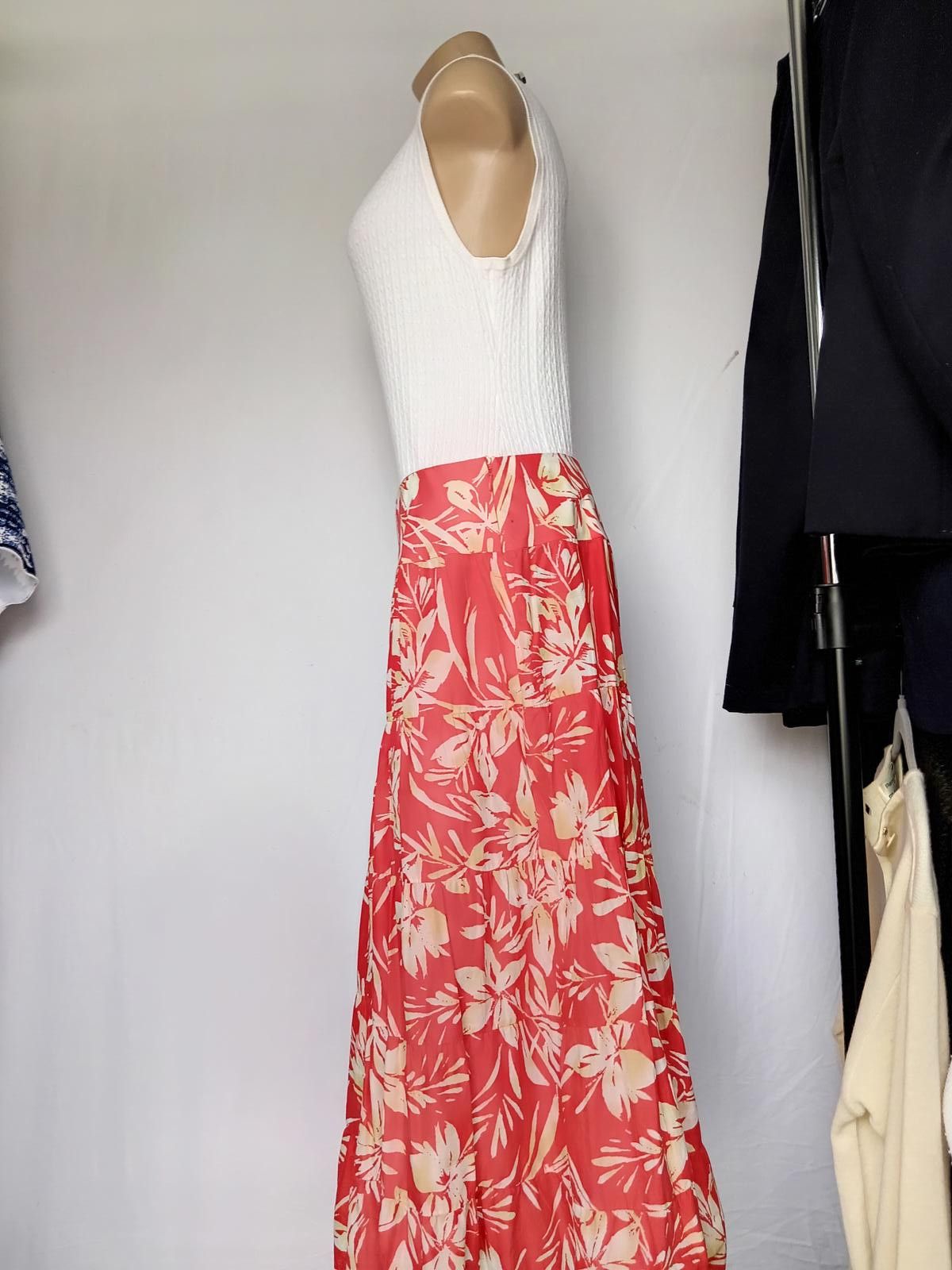 Jones New York Jones New York Signature Floral Maxi Skirt Size 32" / US 10 / IT 46 - 2 Thumbnail