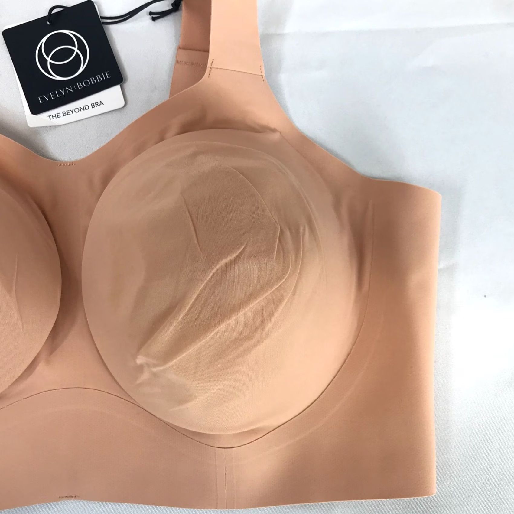 Bobbies EVELYN BOBBIE BRA Womens 3XL HIMALAYAN SALT T-Shirt Bra Womens 3XL Nou? Size ONE SIZE - 3 Thumbnail