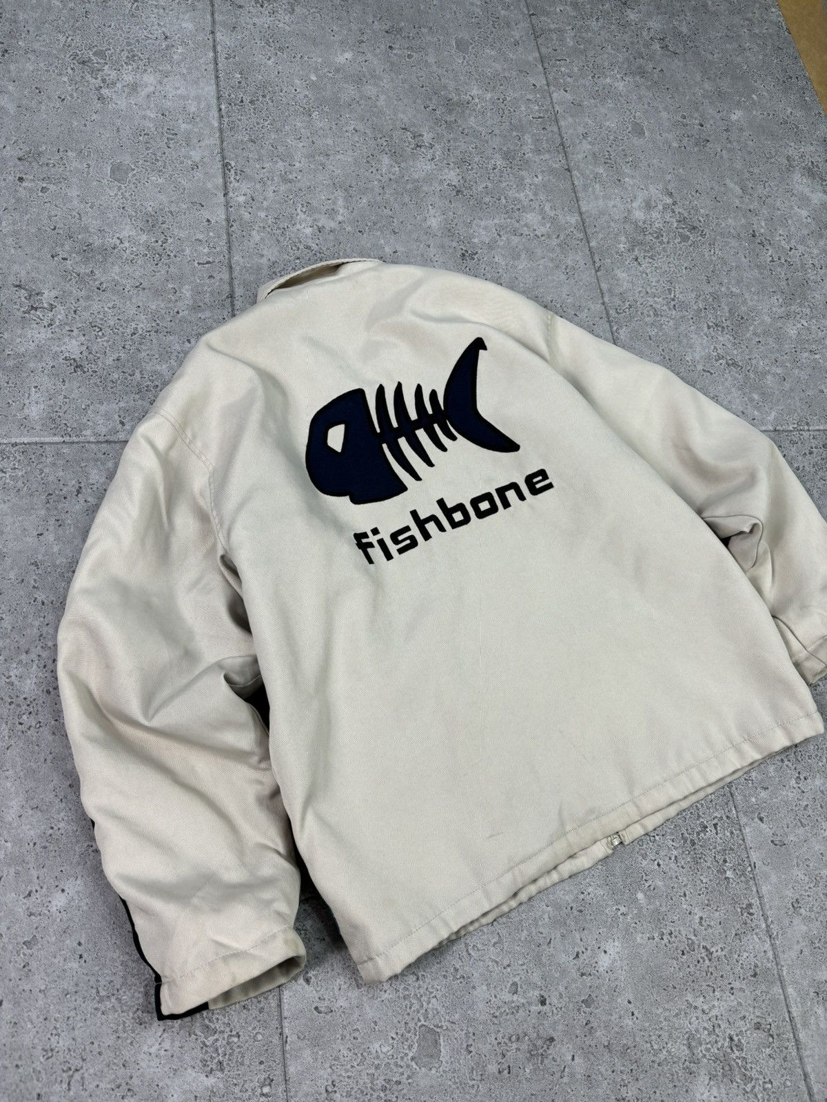 JNCO × Southpole × Wu-Tang Clan Fishbone Jacket Big Back Logo Fish Style Fisherman 2000s Y2K Size US L / EU 52-54 / 3 - 2 Thumbnail