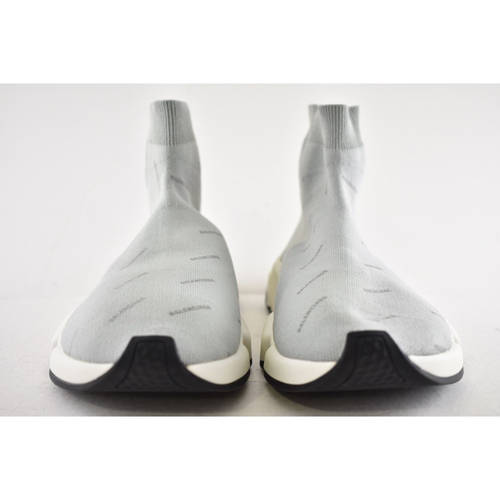 Balenciaga Balenciaga Speed Sock Grey Reflective High Top Sneaker 44 11 Size US 11 / EU 44 - 7 Thumbnail