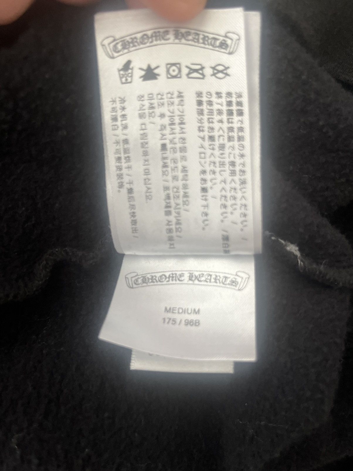 Chrome Hearts Chrome Hearts Neck Logo Crewneck Size US M / EU 48-50 / 2 - 7 Thumbnail