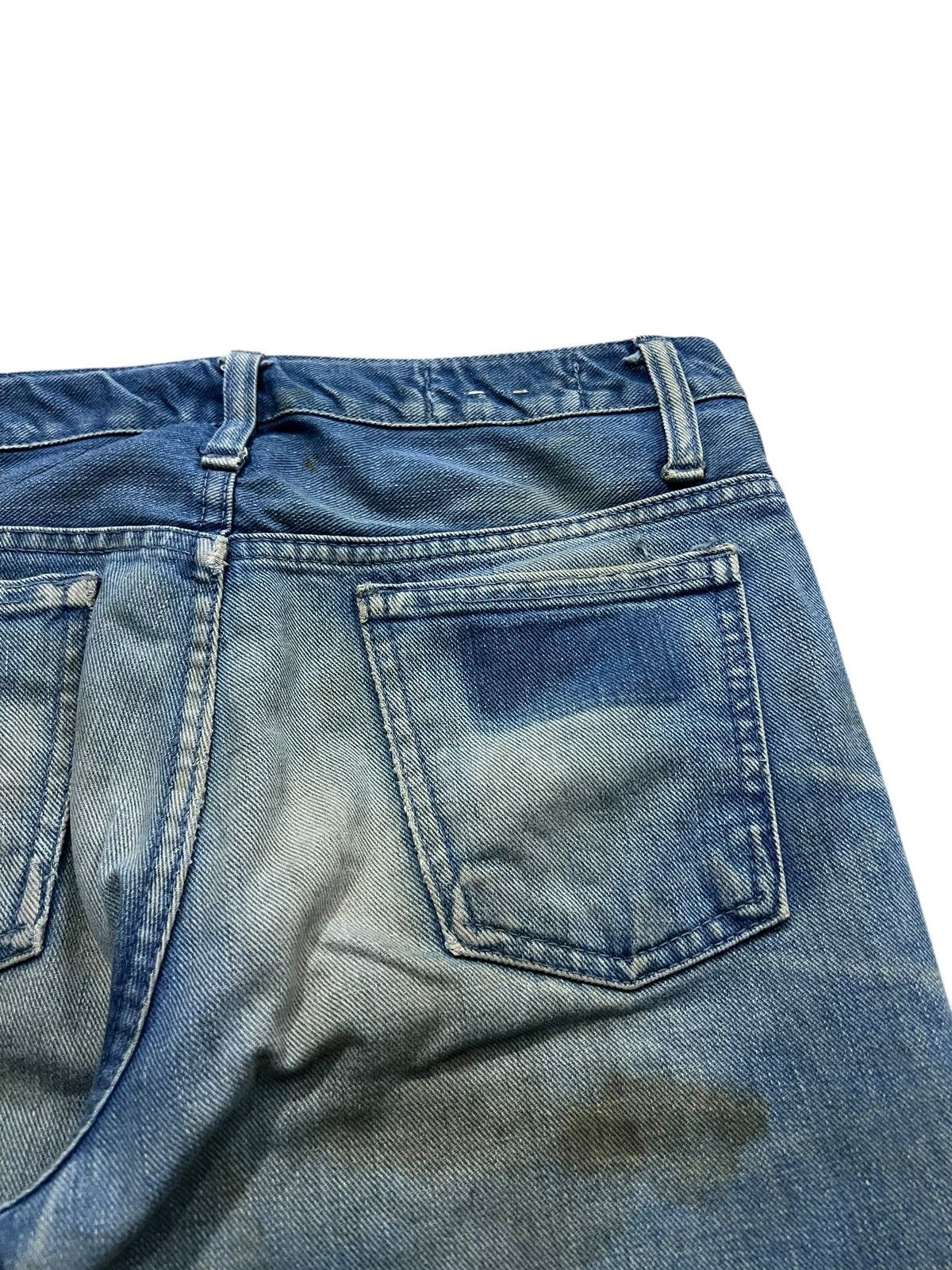 If Six Was Nine Vintage 80’s Bobson Western Flare Mud Wash Denim Size US 28 / EU 44 - 14 Thumbnail