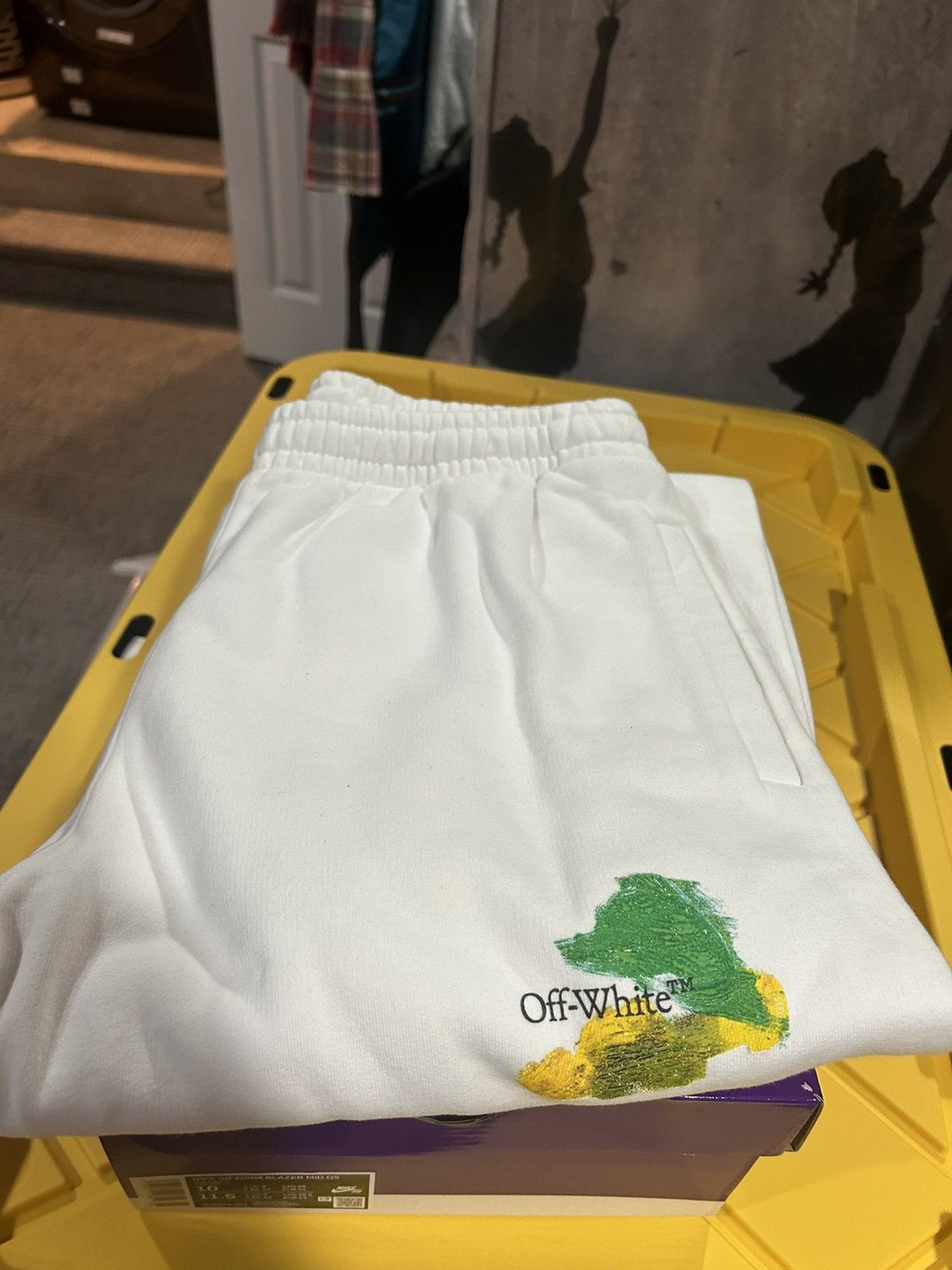 Designer × Off-White Off-White Brush Arrow Sweatpants Size US 32 / EU 48 - 9 Thumbnail