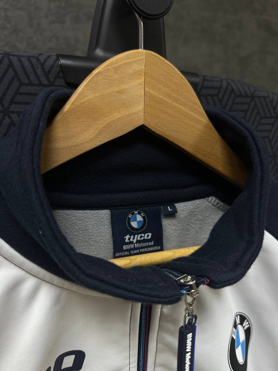 BMW × Vintage Vintage BMW Tuco Motorrad Racing Zip Hoodie Size US L / EU 52-54 / 3 - 6 Thumbnail