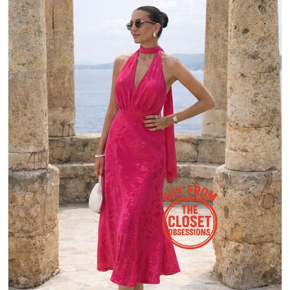 green emerald velvet dress Pink Embroidered Dress  Lolini