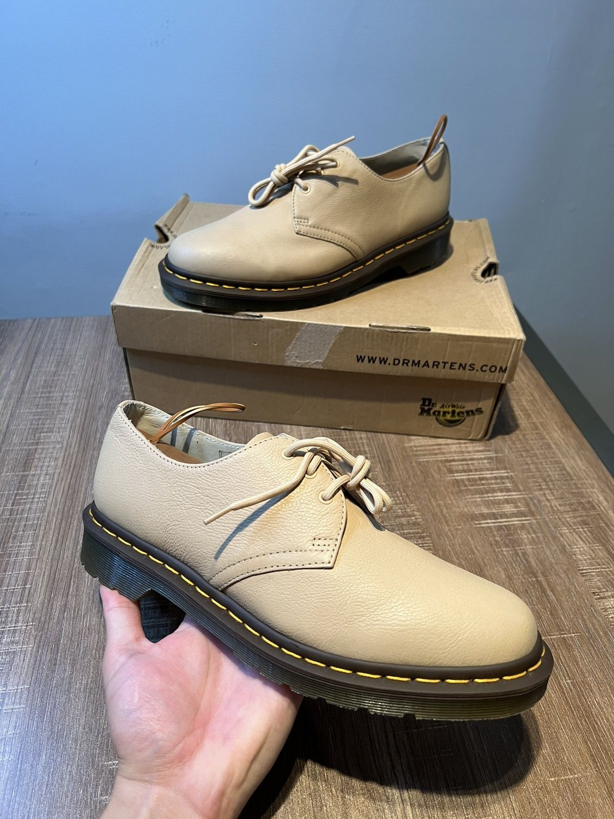 Dr. Martens Dr. Martens Women's 1461 Virginia Leather Oxford Size 10 Size US 10 / IT 40 - 1 Thumbnail