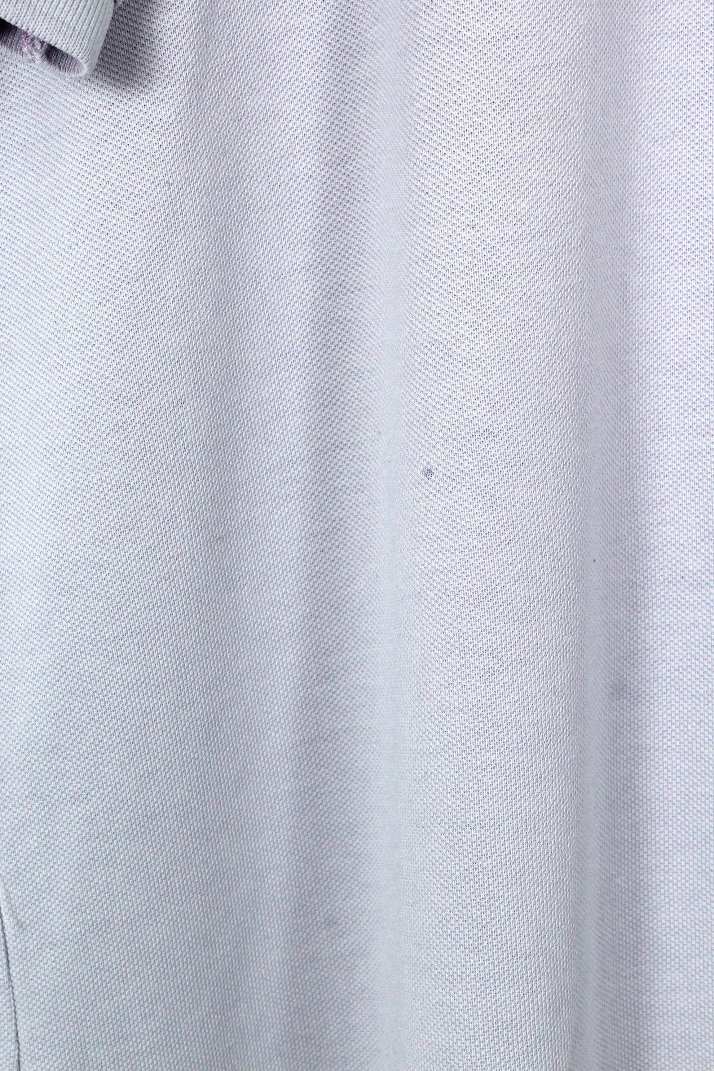 Vintage Vintage Yves Saint Laurent YSL Logo Two Tone Polo Shirt L Size US L / EU 52-54 / 3 - 6 Thumbnail