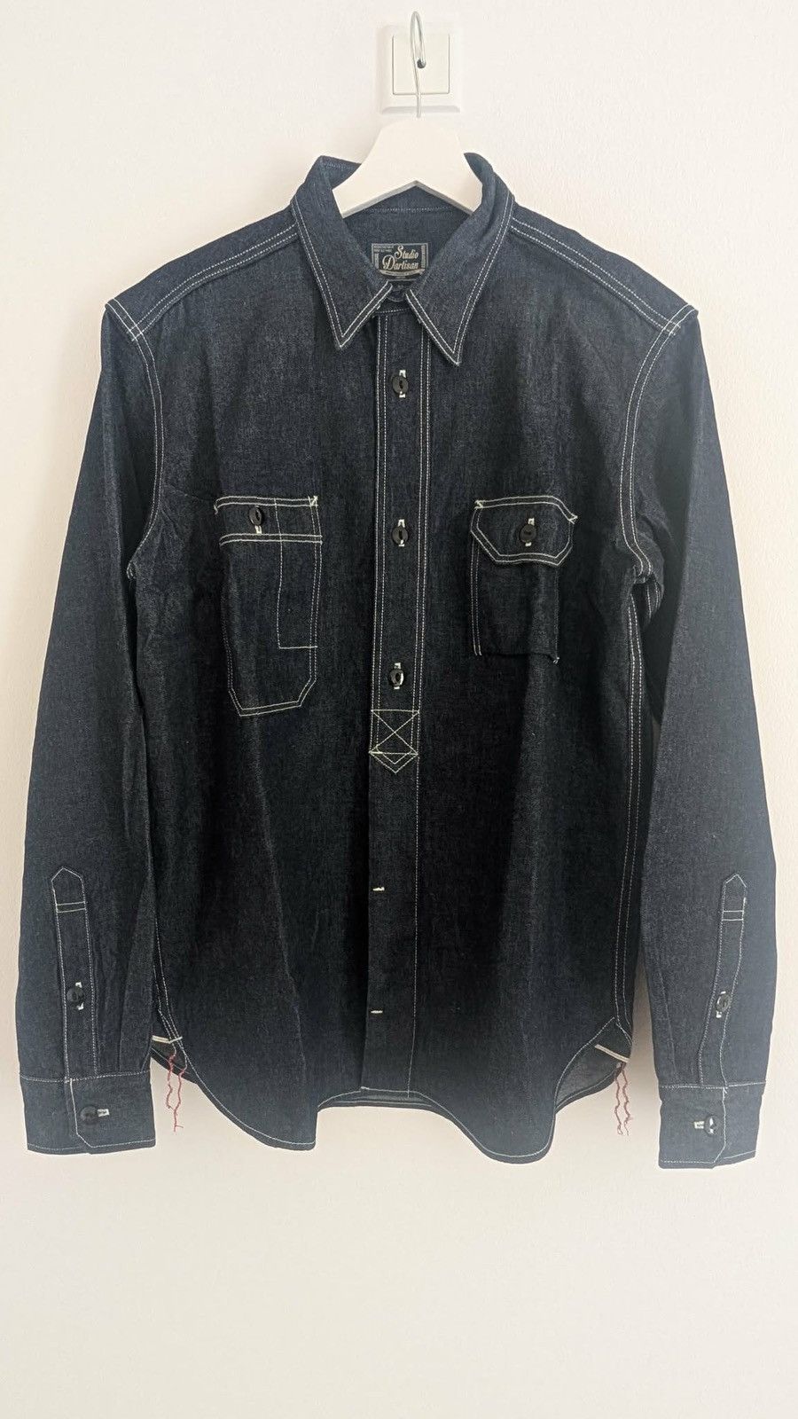 Studio D'Artisan Studio D'artisan Selvedge Denim Shirt Size US M / EU 48-50 / 2 - 1 Thumbnail
