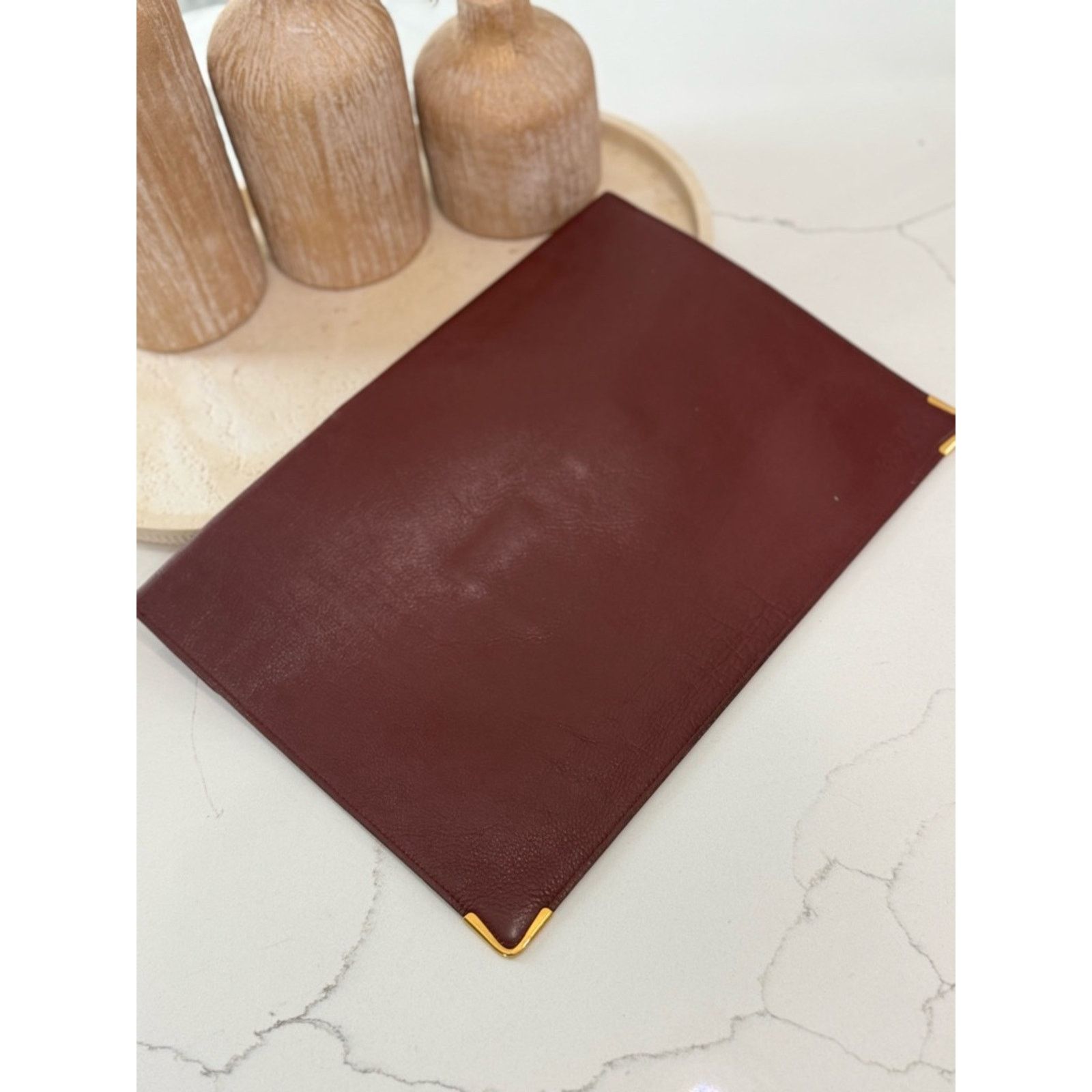 Cartier Cartier Must de Cartier document case or clutch bag VINTAGE Size ONE SIZE - 9 Thumbnail