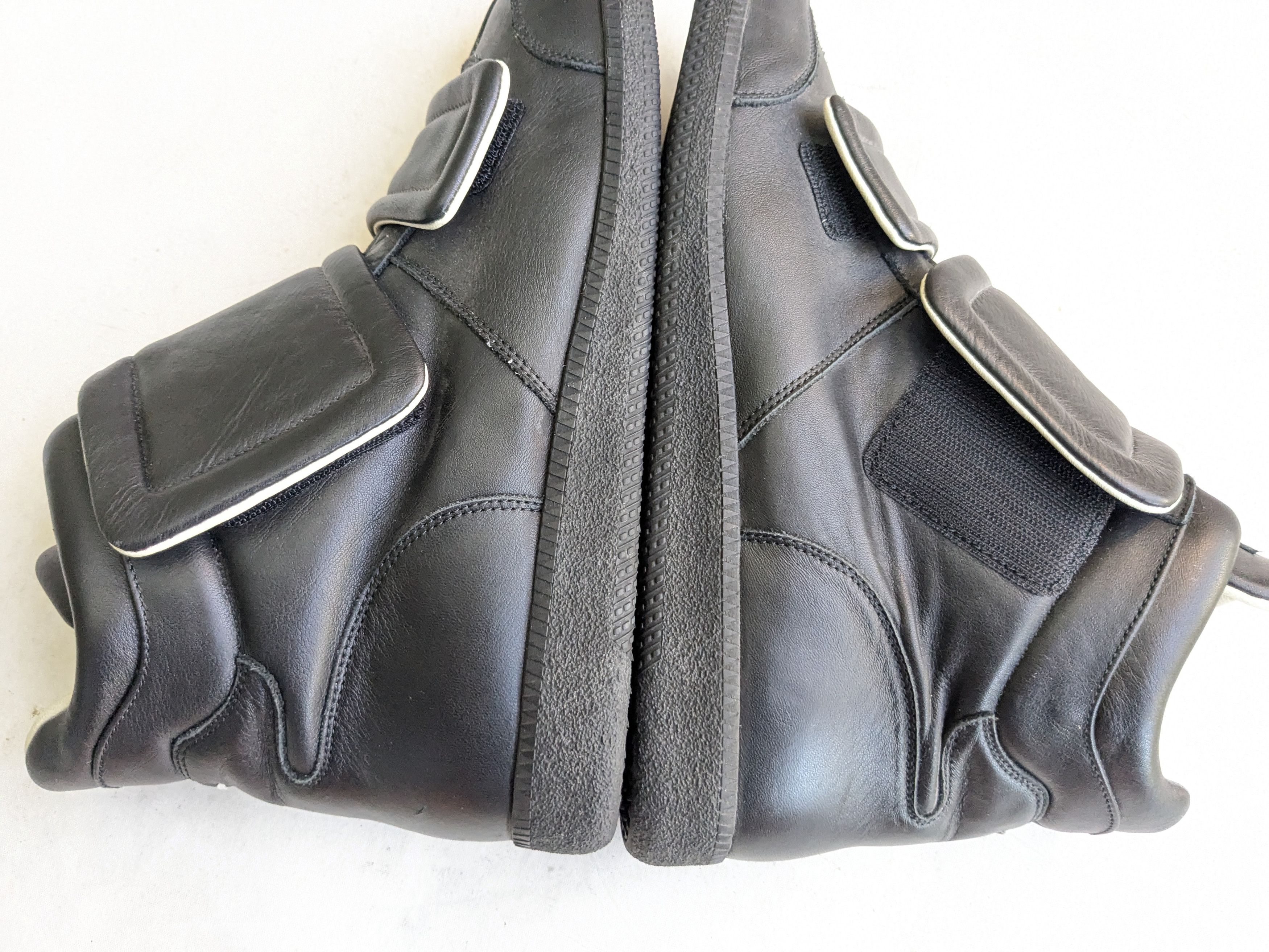 Maison Margiela Maison Margiela Clinic Black 11 44 High Tops Leather Size US 11 / EU 44 - 10 Thumbnail