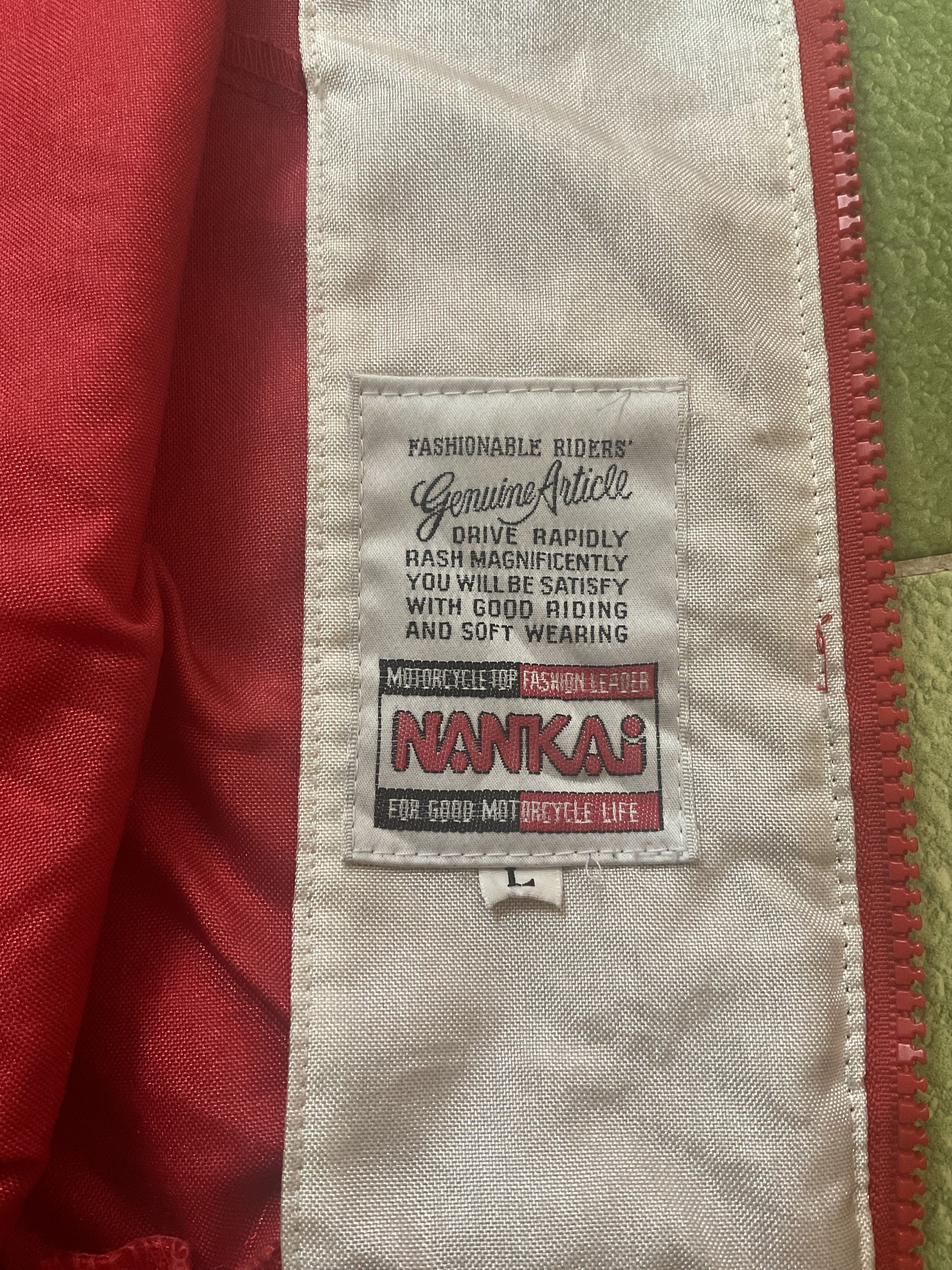 Japanese Brand Vintage NANKAI Motorcycle Japan Pro Racing Team Jacket Size US M / EU 48-50 / 2 - 8 Thumbnail
