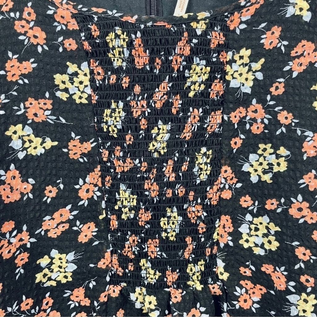 Free People Free People Doll Pants Chiffon Baby Doll Floral Dress Size 2 Size XS / US 0-2 / IT 36-38 - 7 Thumbnail