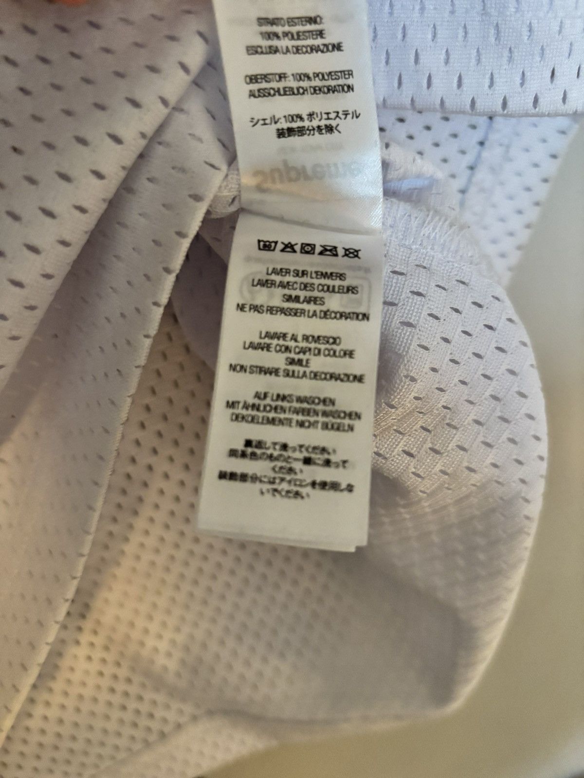 Supreme Supreme Spiderweb Football Jersey Small White Size US S / EU 44-46 / 1 - 7 Thumbnail